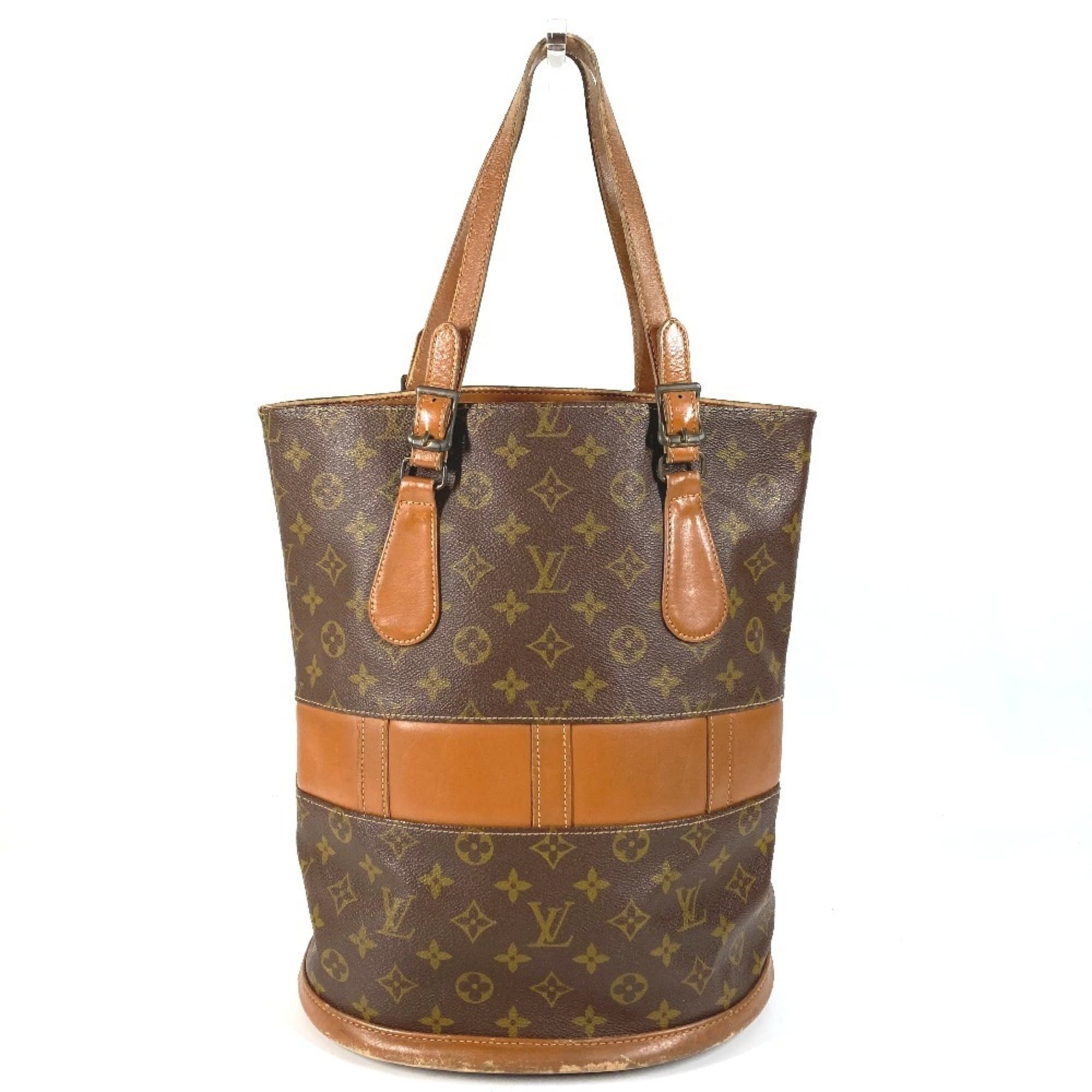 Louis Vuitton Brown Galle Monogram Monogram Handbag Tote Bag (Pre-Owned)
