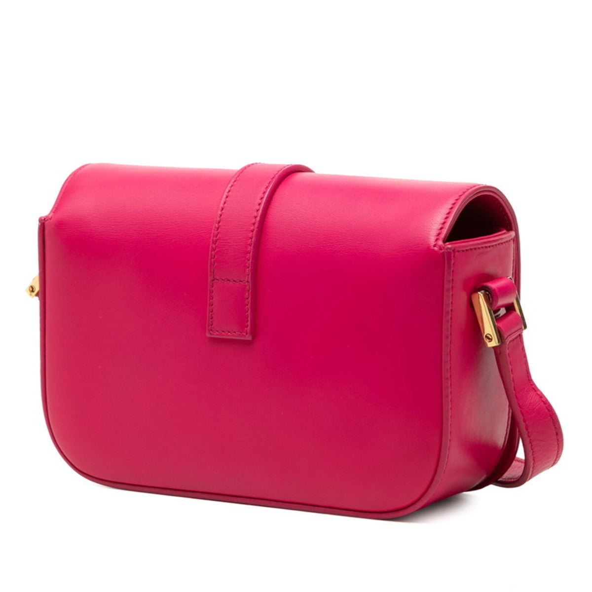 Saint Laurent Pink Leather Shoulder Bag (Pre-Owned)