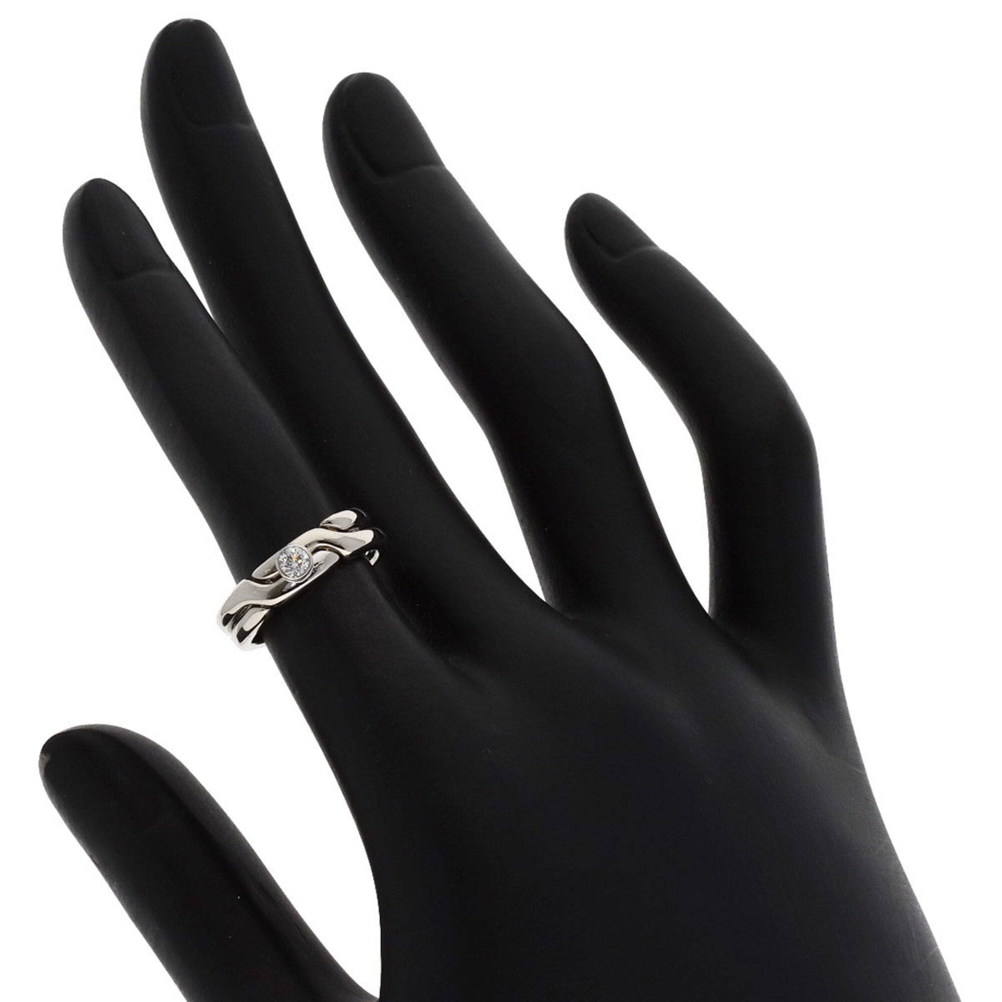 Tiffany White Gold (18K) Band Ring (Pre-Owned)
