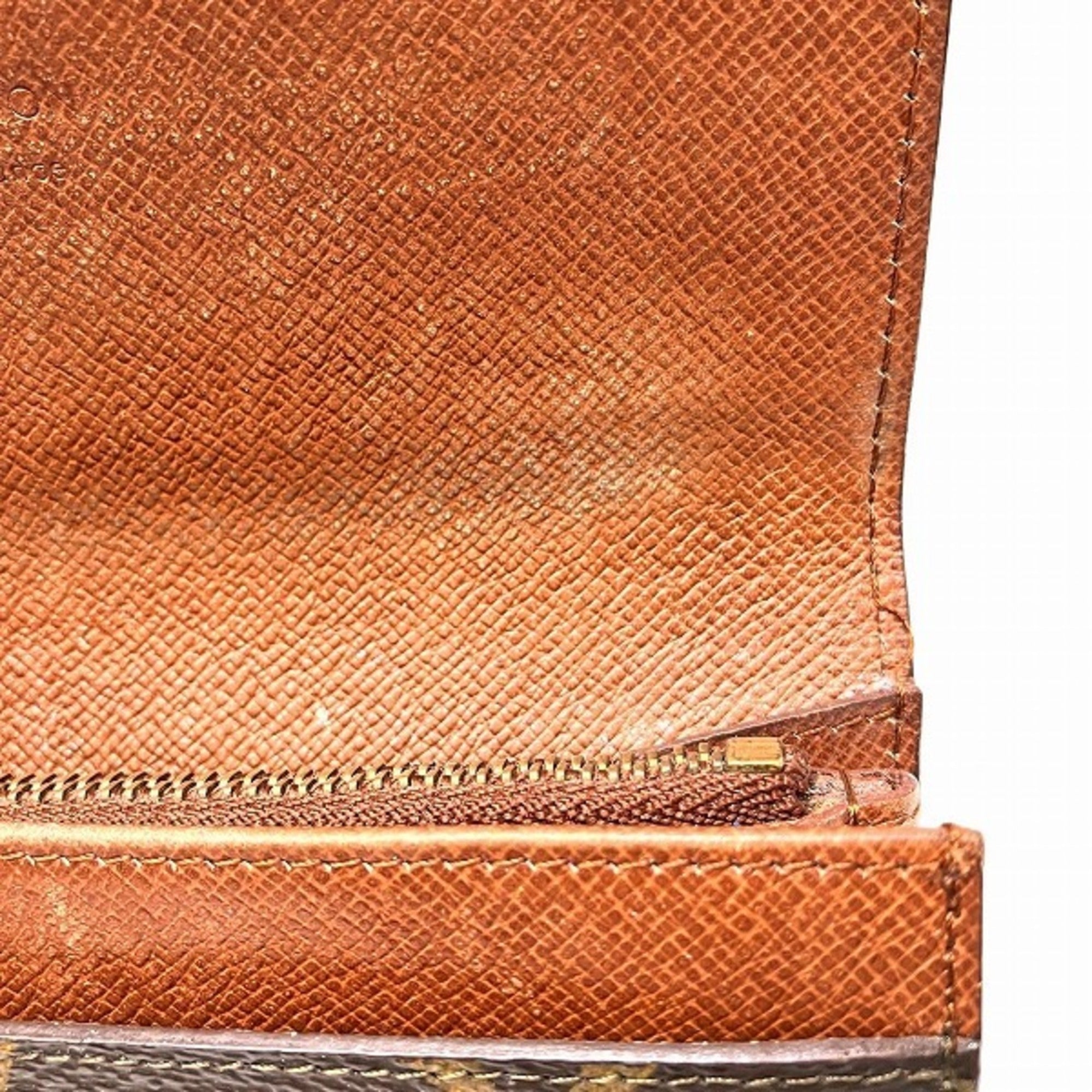 Louis Vuitton Brown Long Wallet (Bi-Fold) (Pre-Owned)