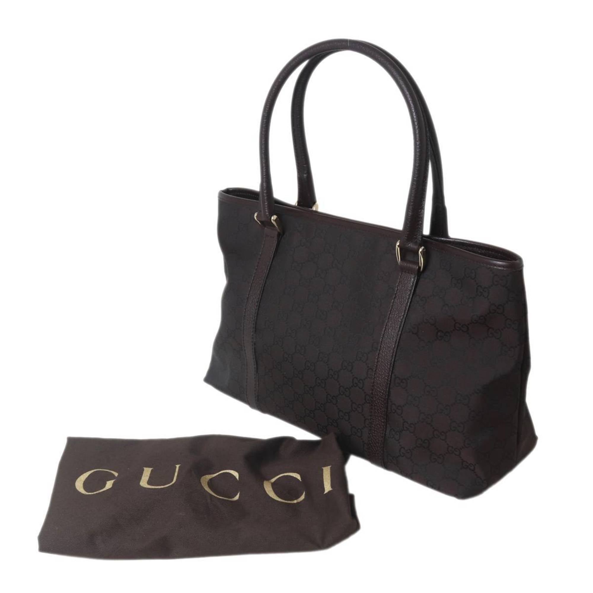 Gucci Brown Gg Canvas Tote Bag (Pre-Owned)