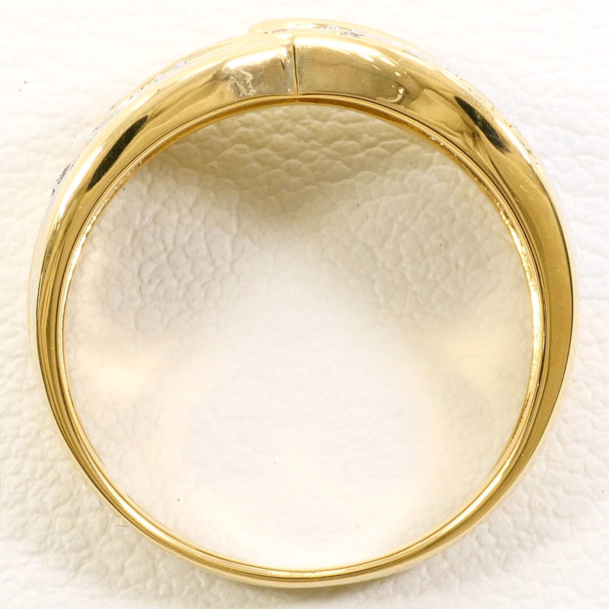 Unbranded Platinum Yellow Gold Yellow Gold (18K) Platinum 900 Band Ring (Pre-Owned)