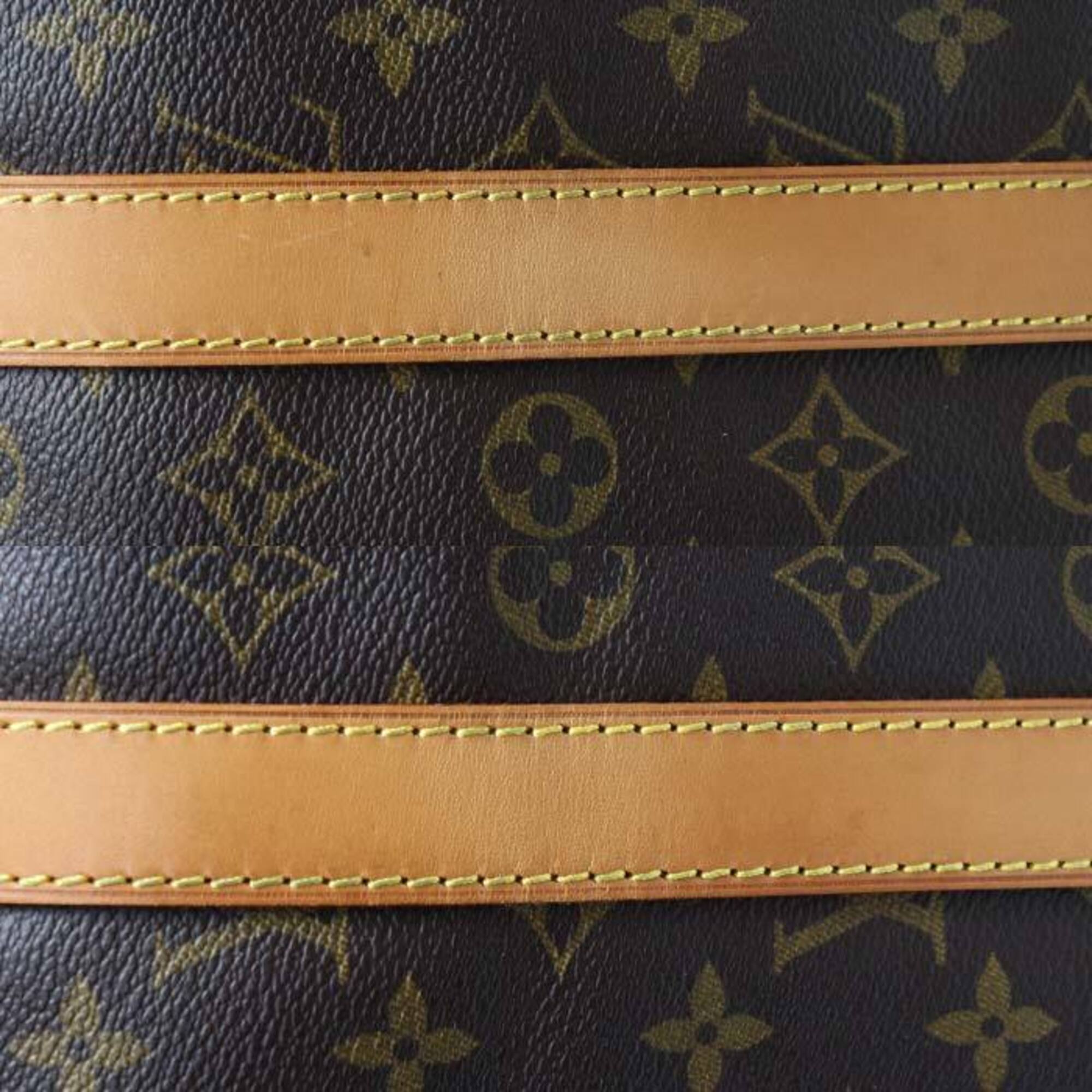 Louis Vuitton Brown Monogram Boston Bag (Pre-Owned)