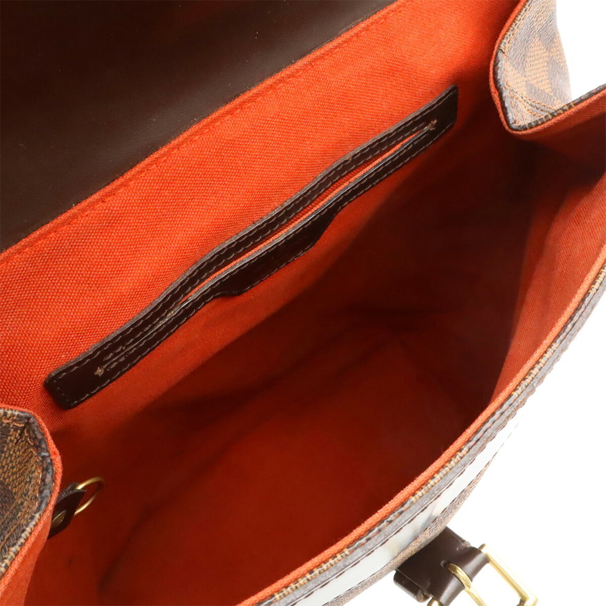 Louis Vuitton Brown Damier Canvas Pvc Backpack Shoulder Bag (Pre-Owned)