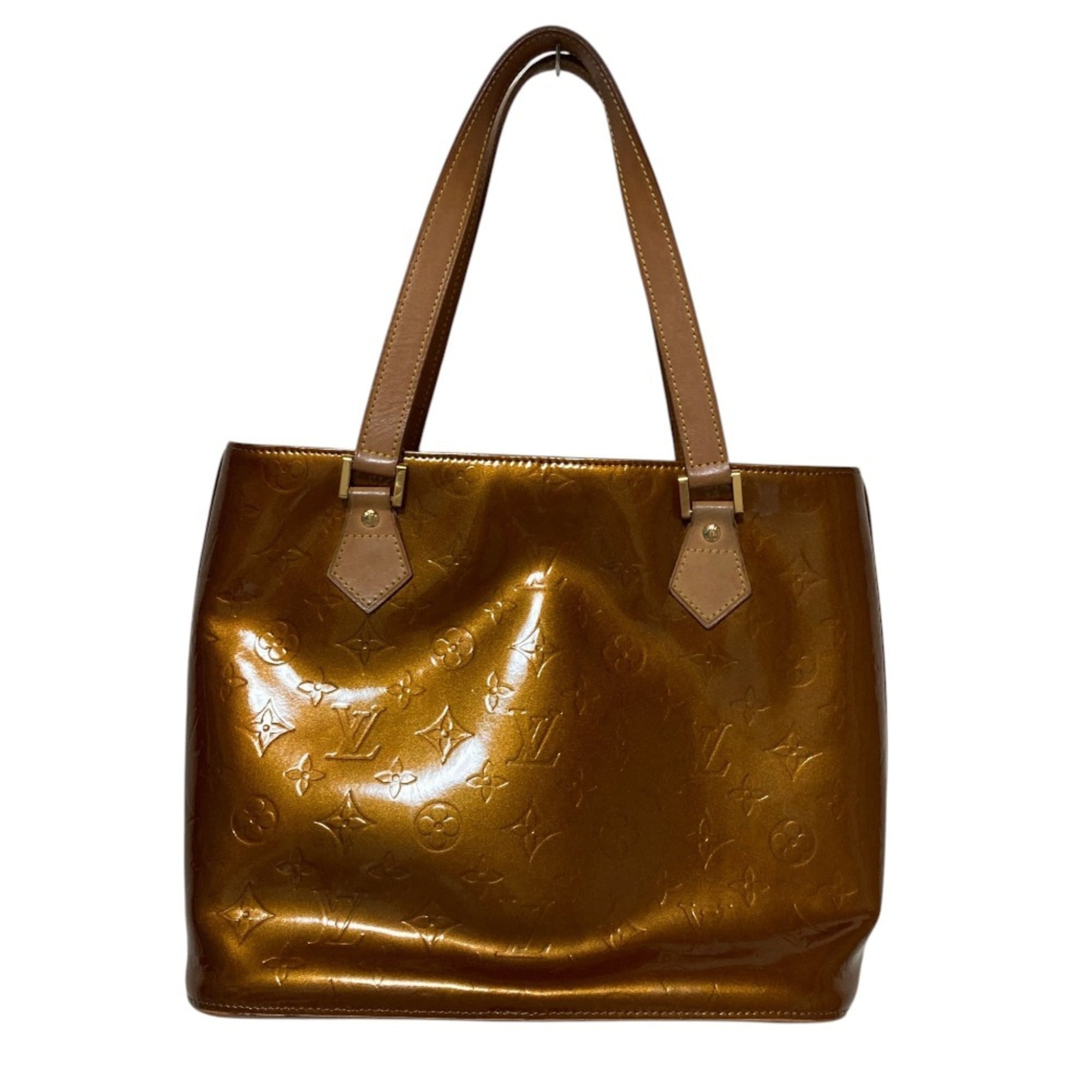 Louis Vuitton Bronze Monogram Monogram Vernis Handbag (Pre-Owned)