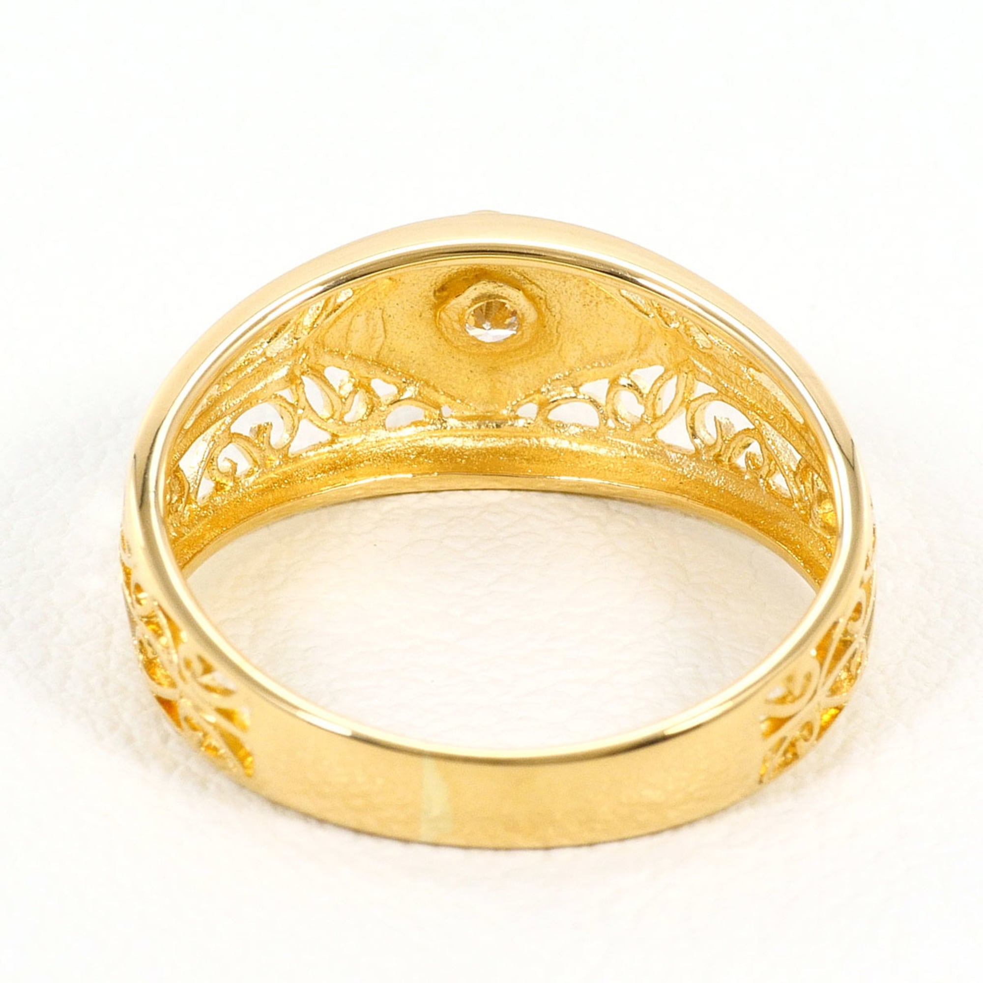 Unbranded Yellow Gold Yellow Gold (18K) Band Ring (Pre-Owned)