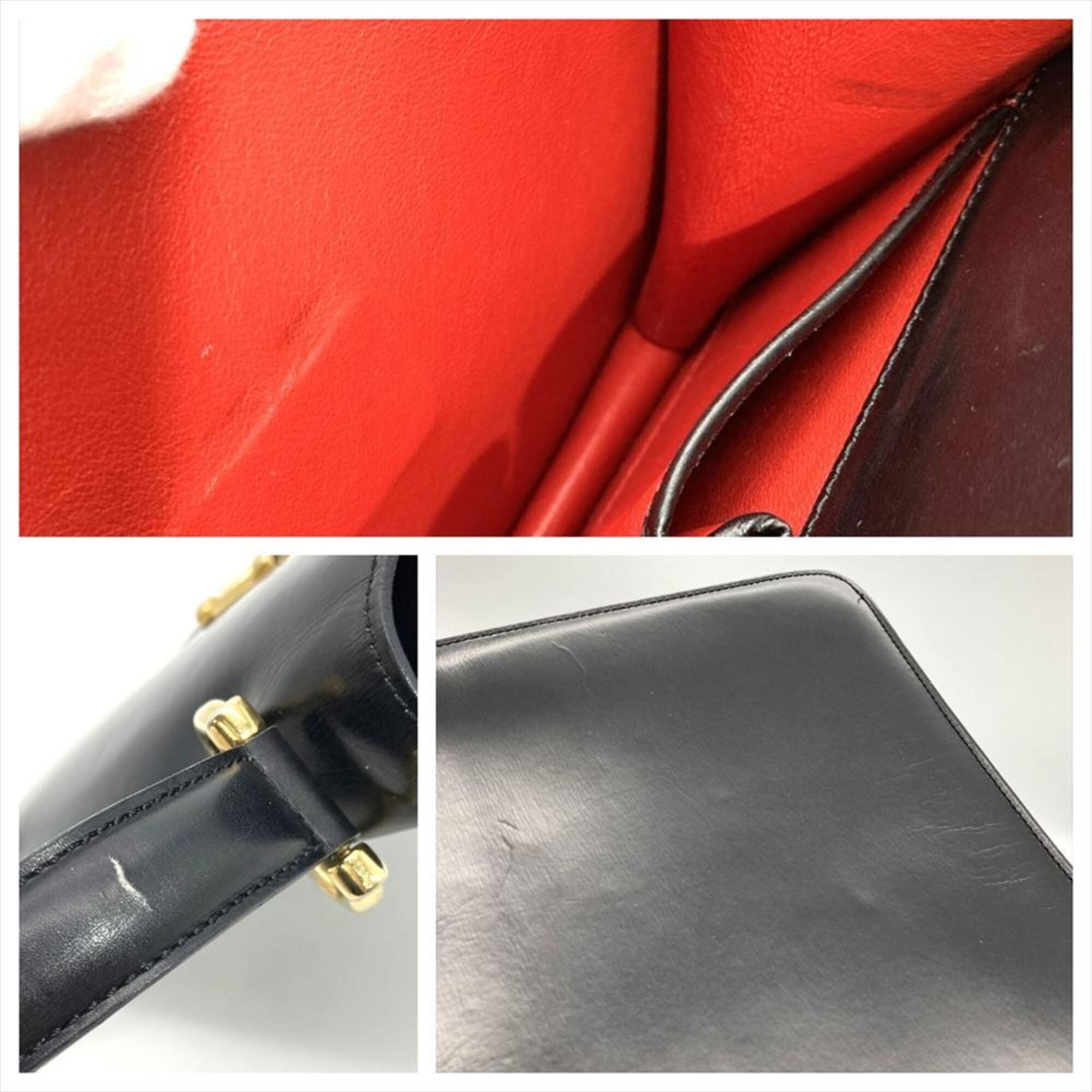 Celine Black Leather Handbag (Pre-Owned)
