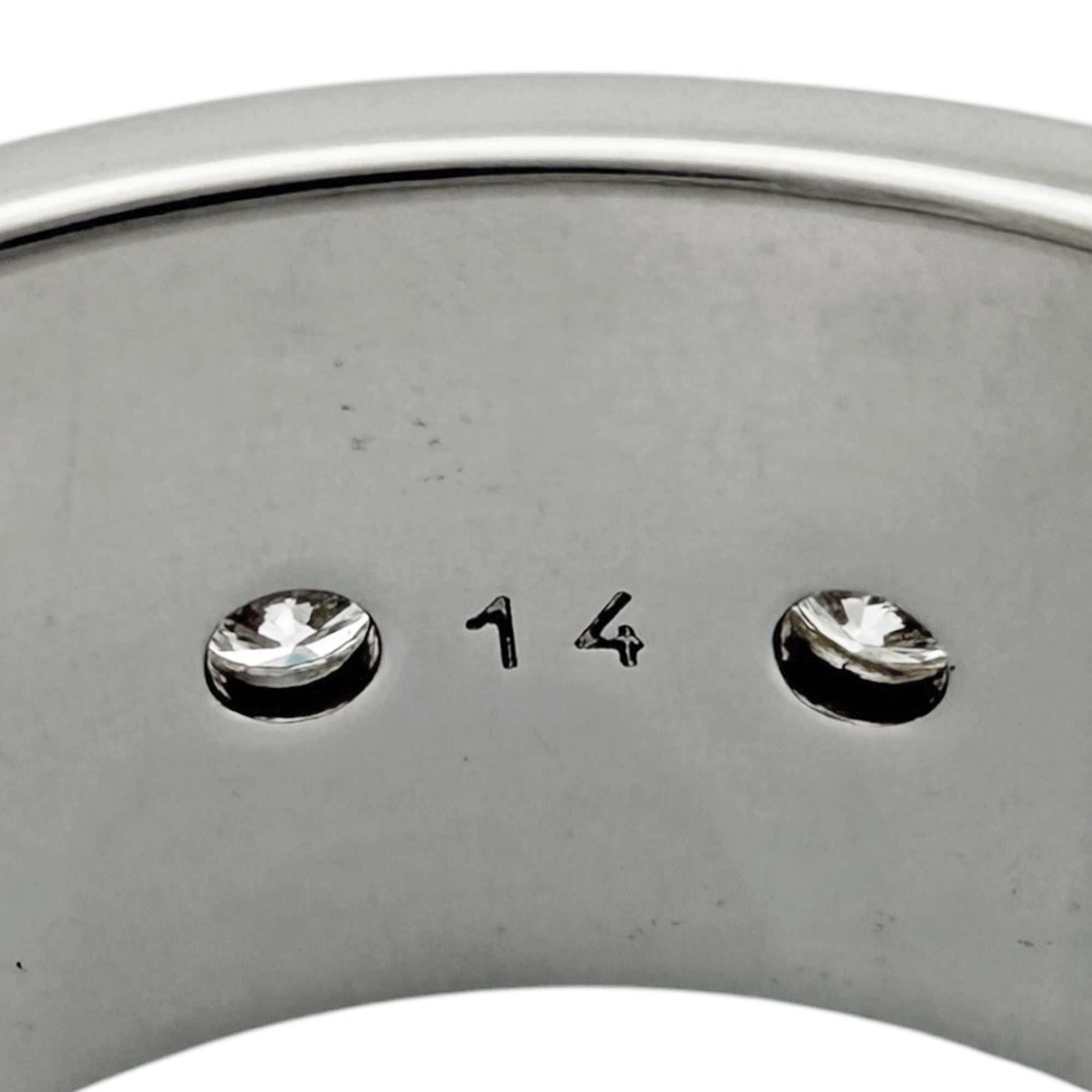 Gucci Icon Silver White Gold (18K) Band Ring (Pre-Owned)