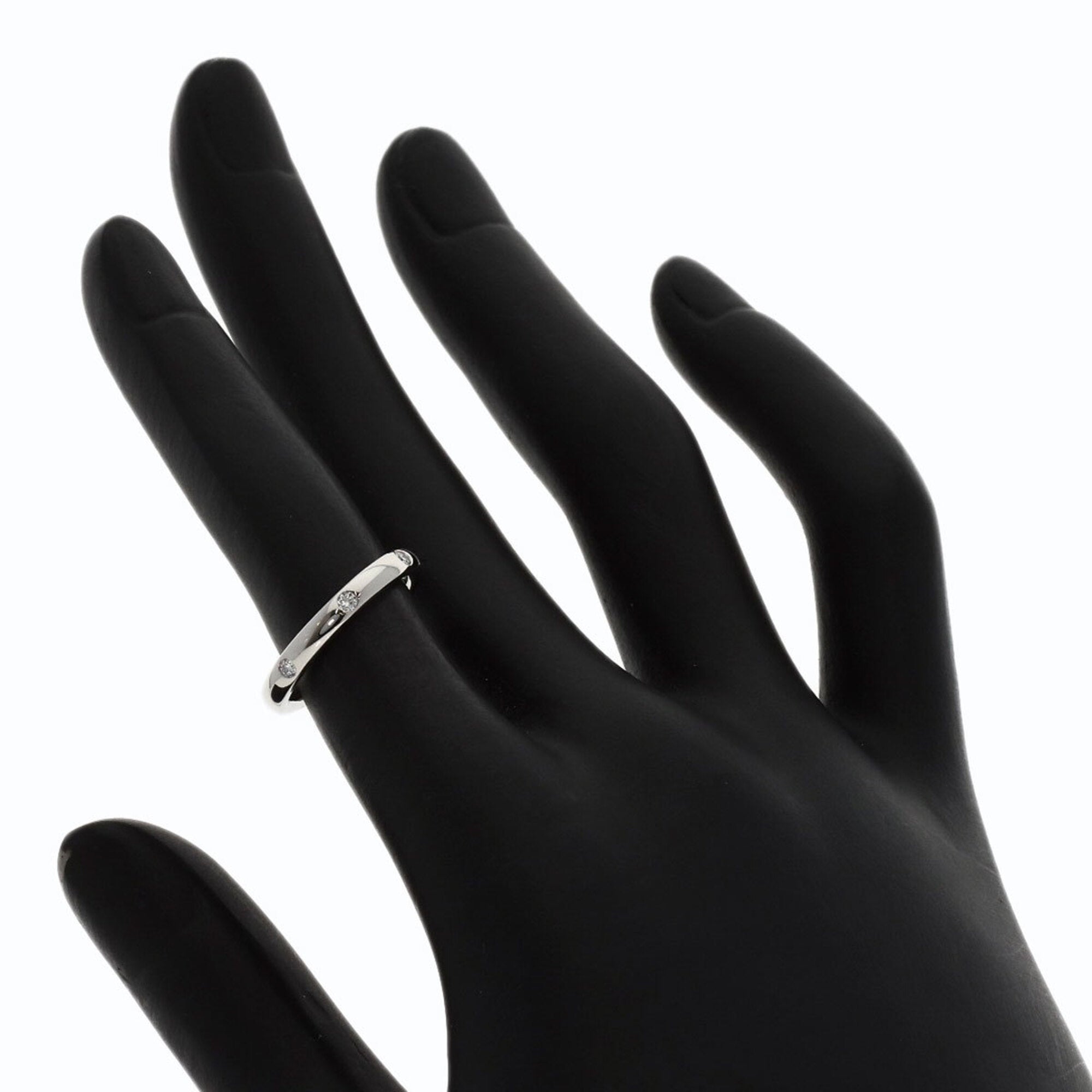 Van Cleef & Arpels Platinum 950 Band Ring (Pre-Owned)