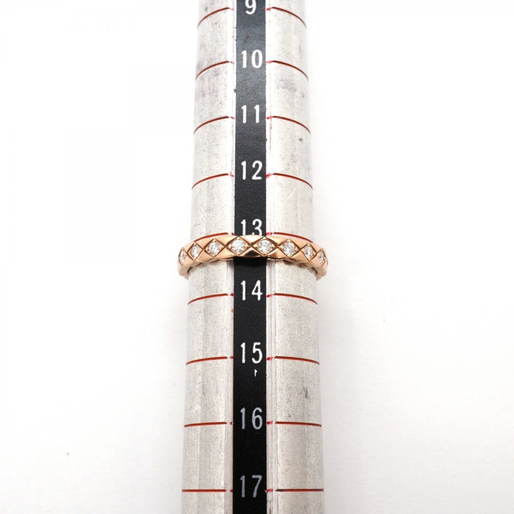 Chanel Pink Gold (18K) Band Ring (Pre-Owned)