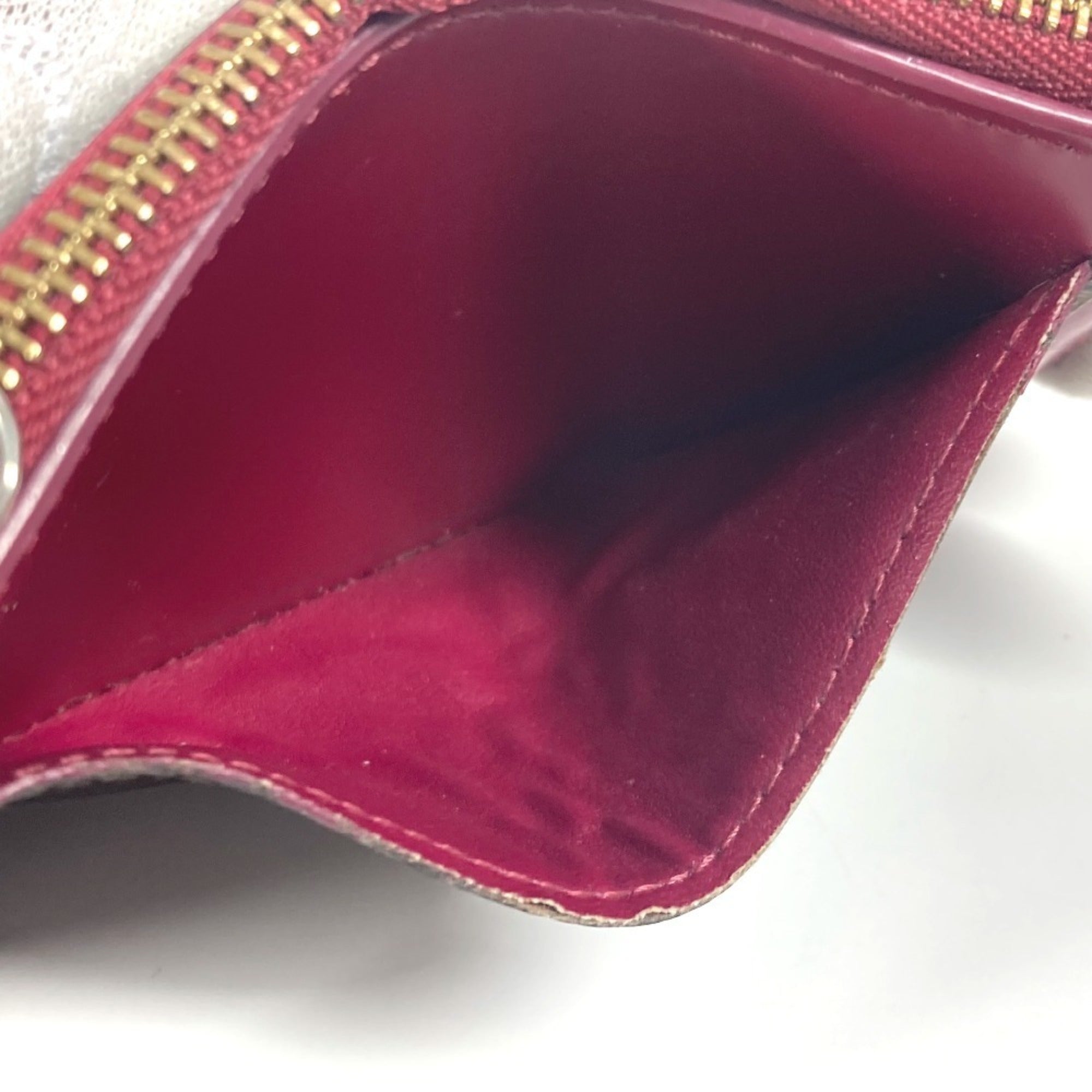 Louis Vuitton Monogram Brown Purple Monogram Coin Purse/Coin Case (Pre-Owned)