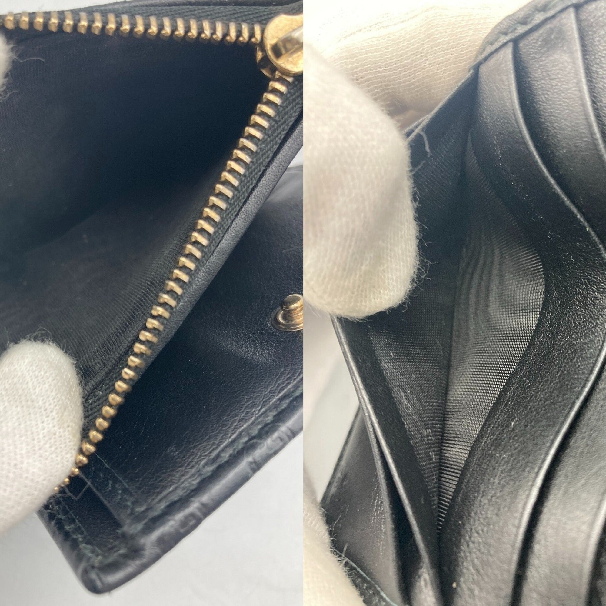 Gucci Black Leather Wallet (Bi-Fold) (Pre-Owned)