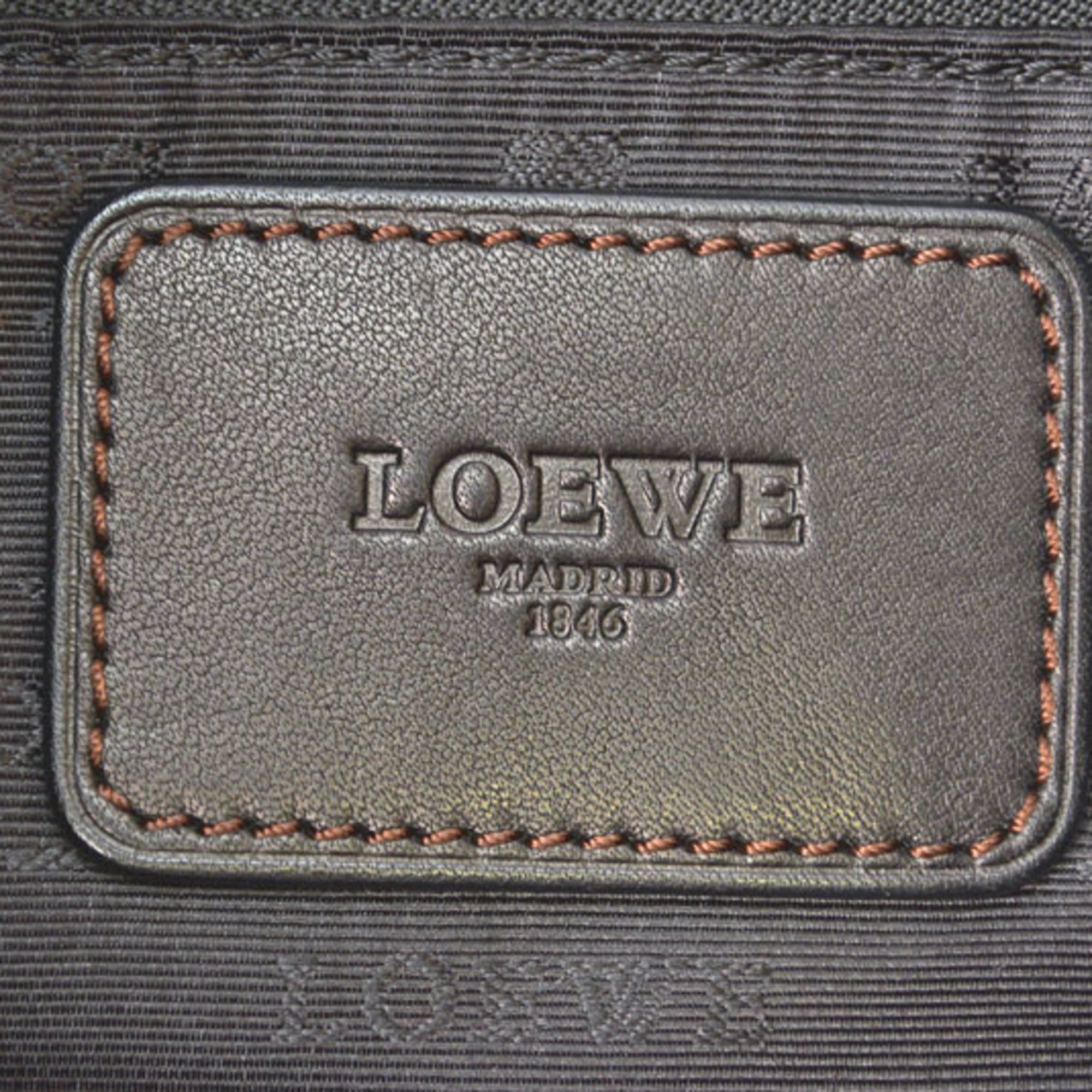 Loewe Dark Brown Shoulder Bag (Pre-Owned)