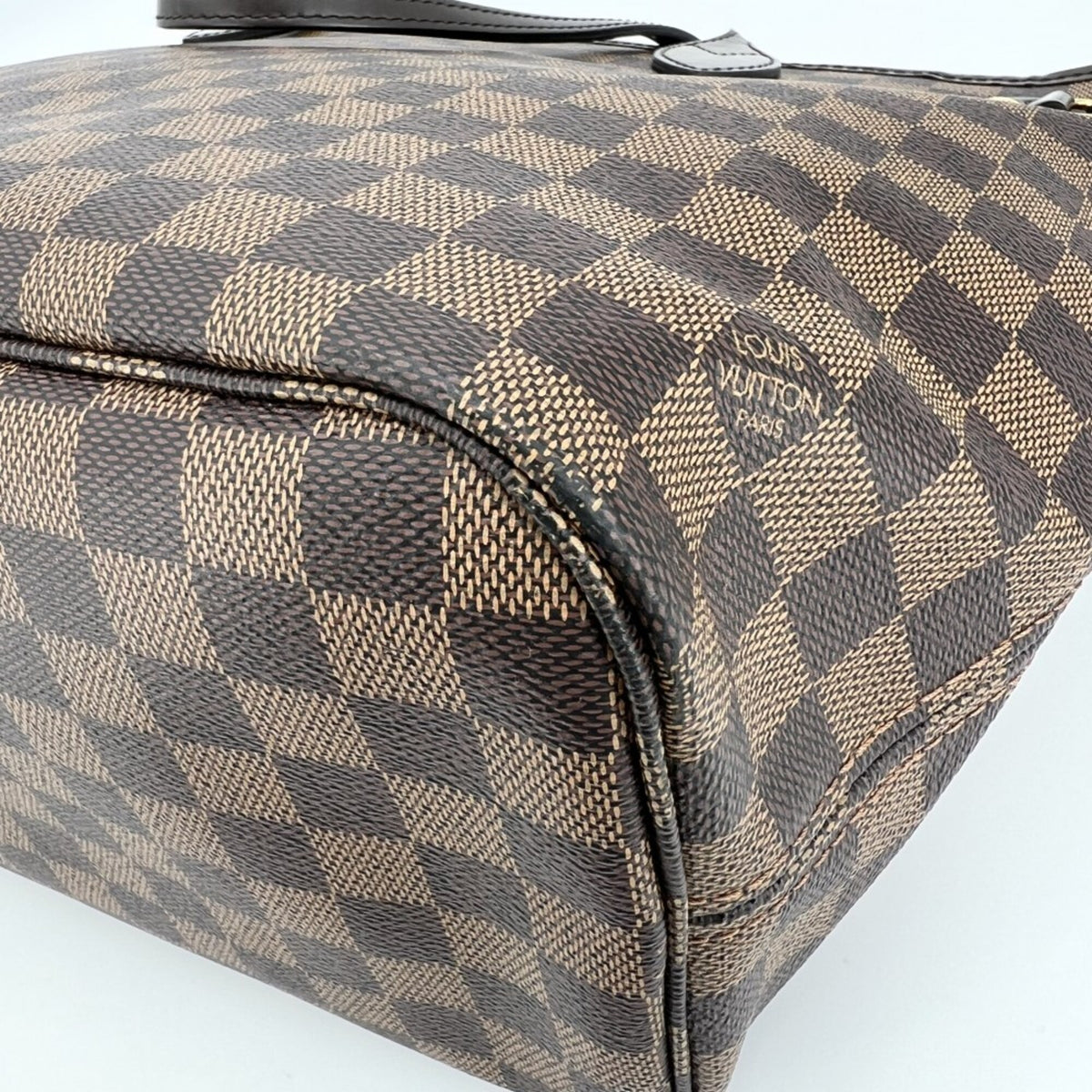 Louis Vuitton Brown Damier Canvas Damier Canvas Handbag Tote Bag (Pre-Owned)