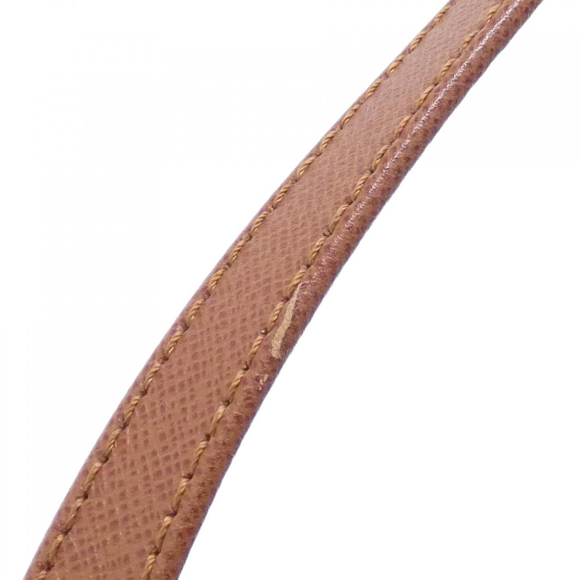 Louis Vuitton Brown Coated Canvas Handbag (Pre-Owned)