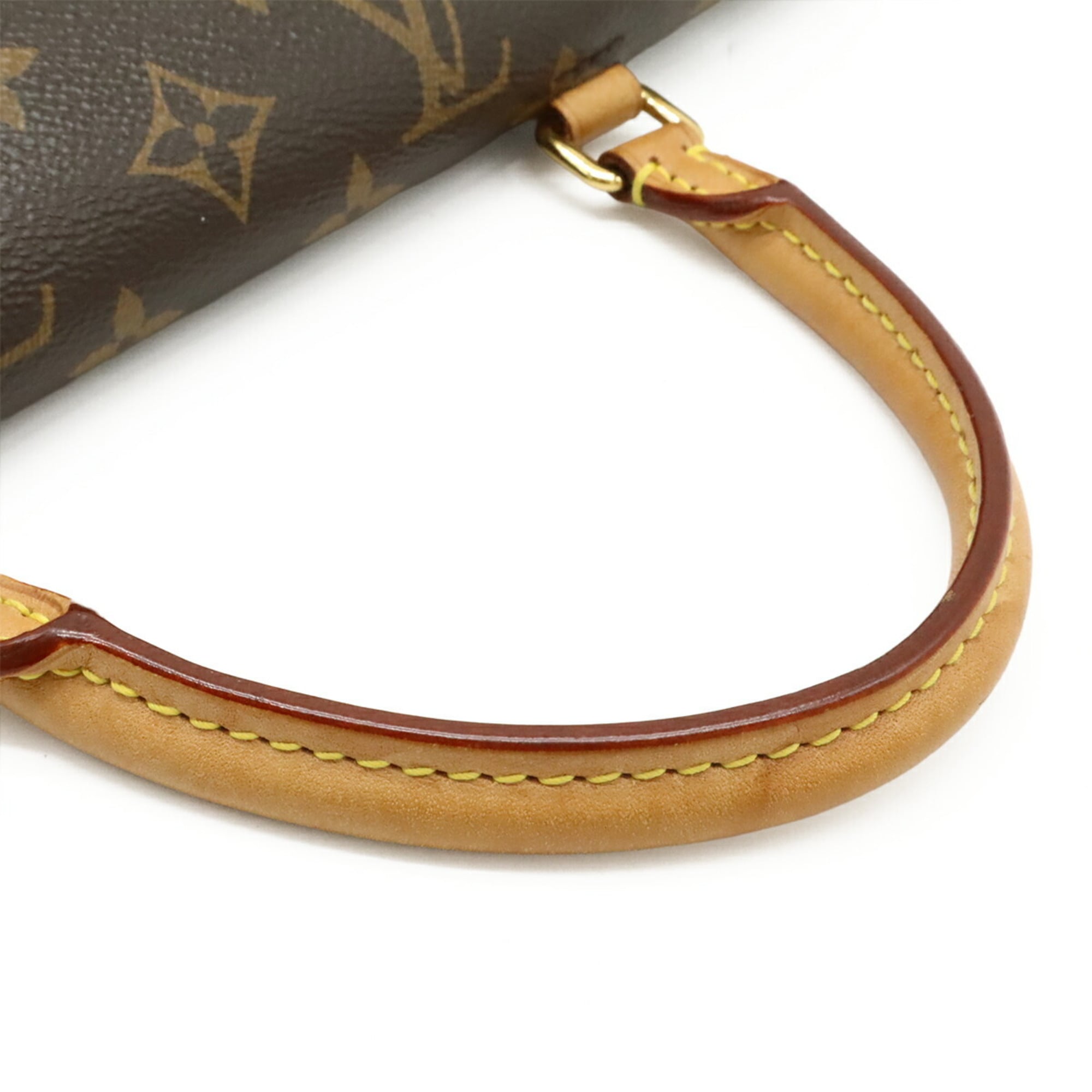 Louis Vuitton Monogram Black Noir Monogram Leather Handbag Shoulder Bag (Pre-Owned)