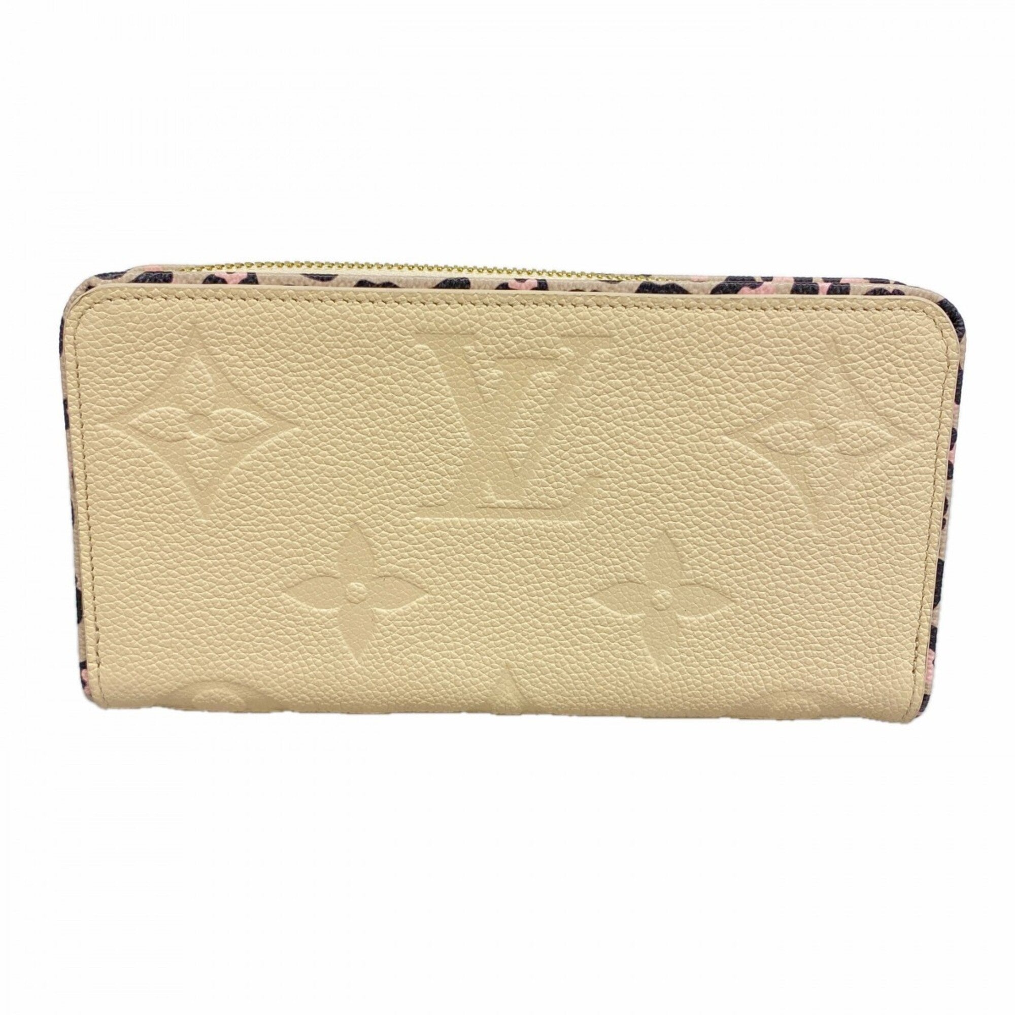 Louis Vuitton Cream Long Wallet (Bi-Fold) (Pre-Owned)