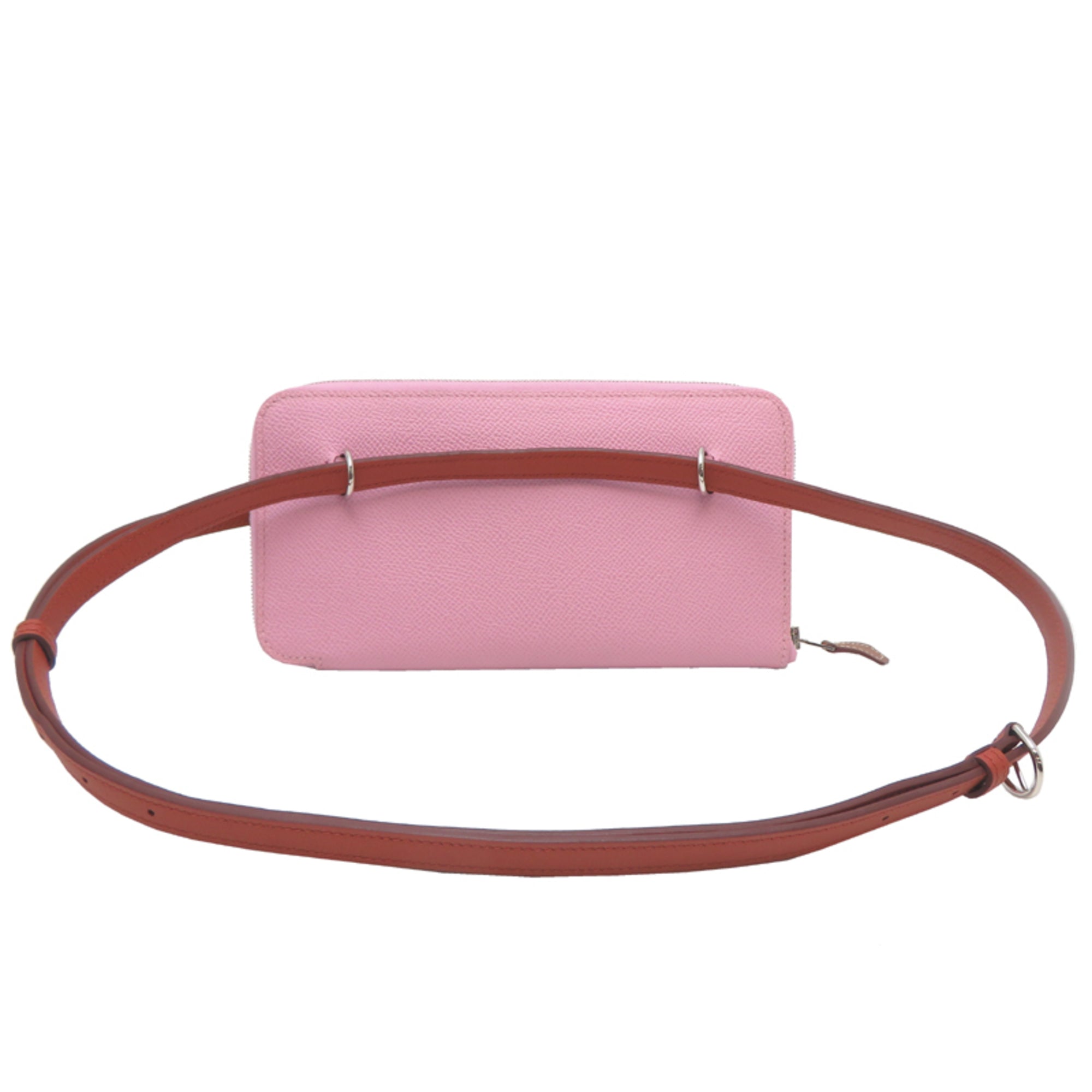 Hermes Lime Pink Yellow Swift Leather Epsom Leather Shoulder Bag (Pre-Owned)