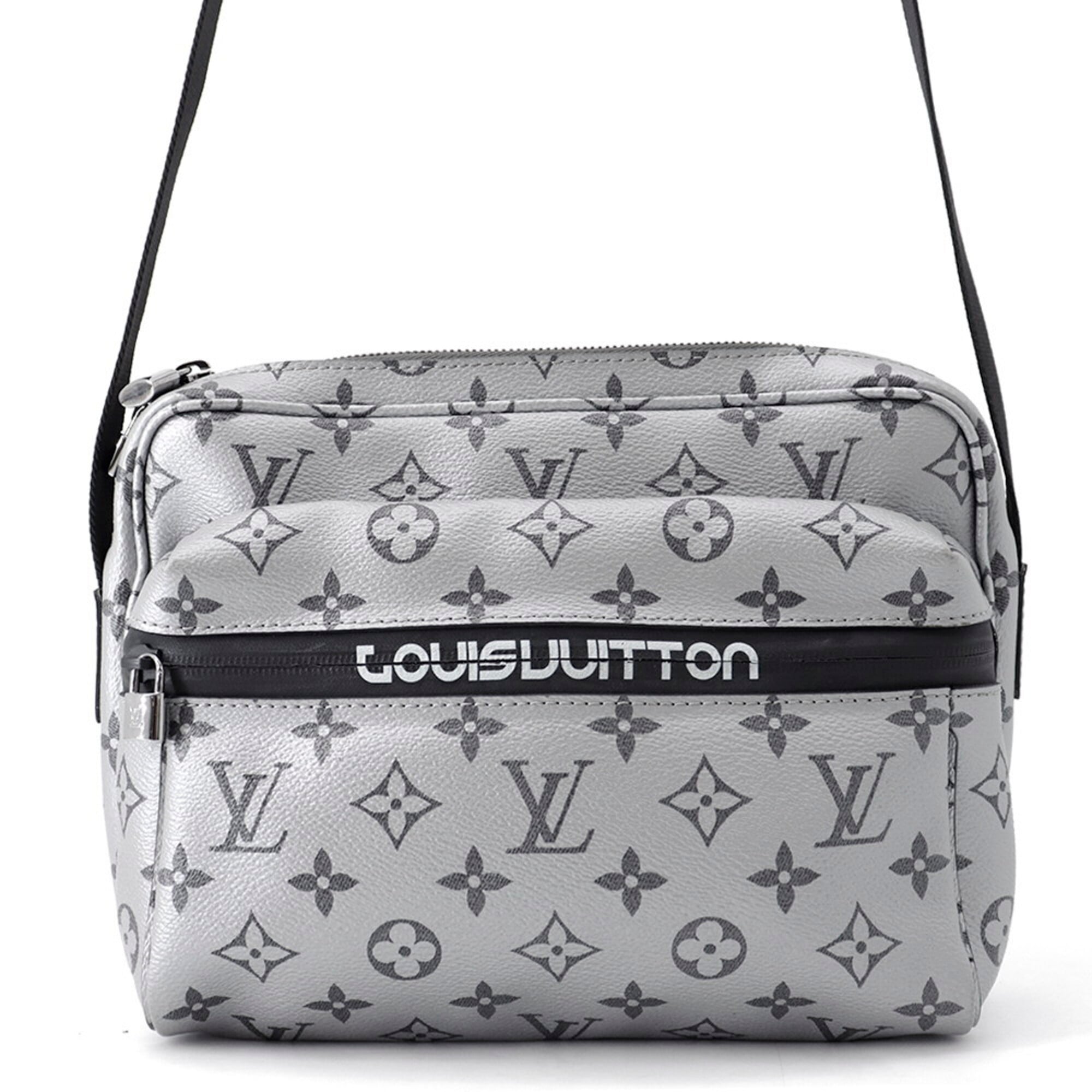 Louis Vuitton Noir Monogram Handbag Shoulder Bag (Pre-Owned)
