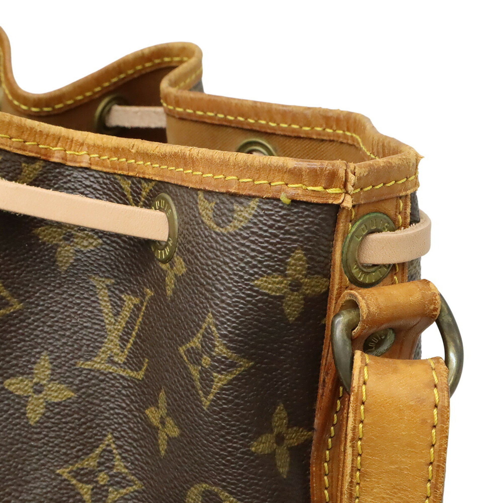 Louis Vuitton Brown Monogram Canvas Pvc Coated Canvas Shoulder Bag (Pre-Owned)