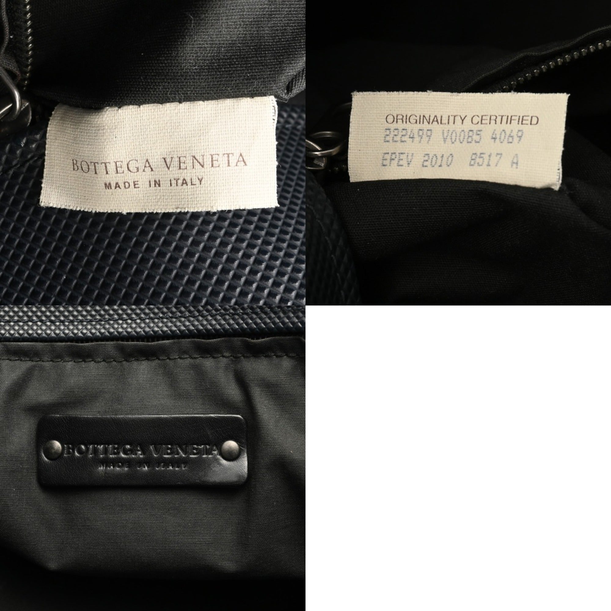 Prada Navy Pvc Tote Bag (Pre-Owned)