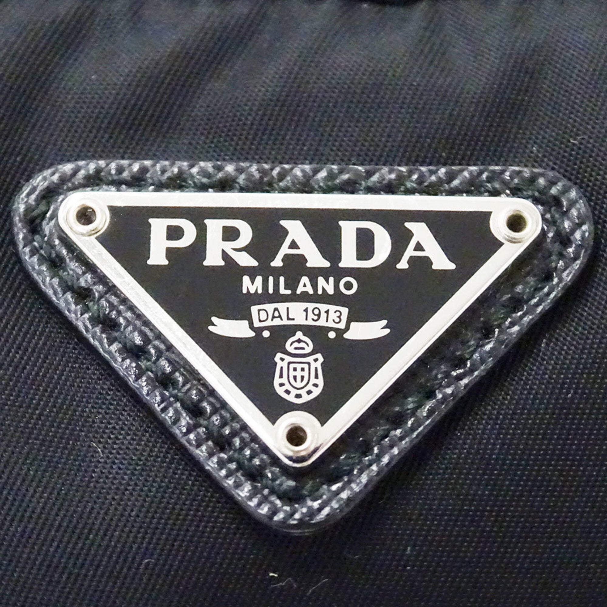 Prada Black Nylon Handbag Pouch (Pre-Owned)