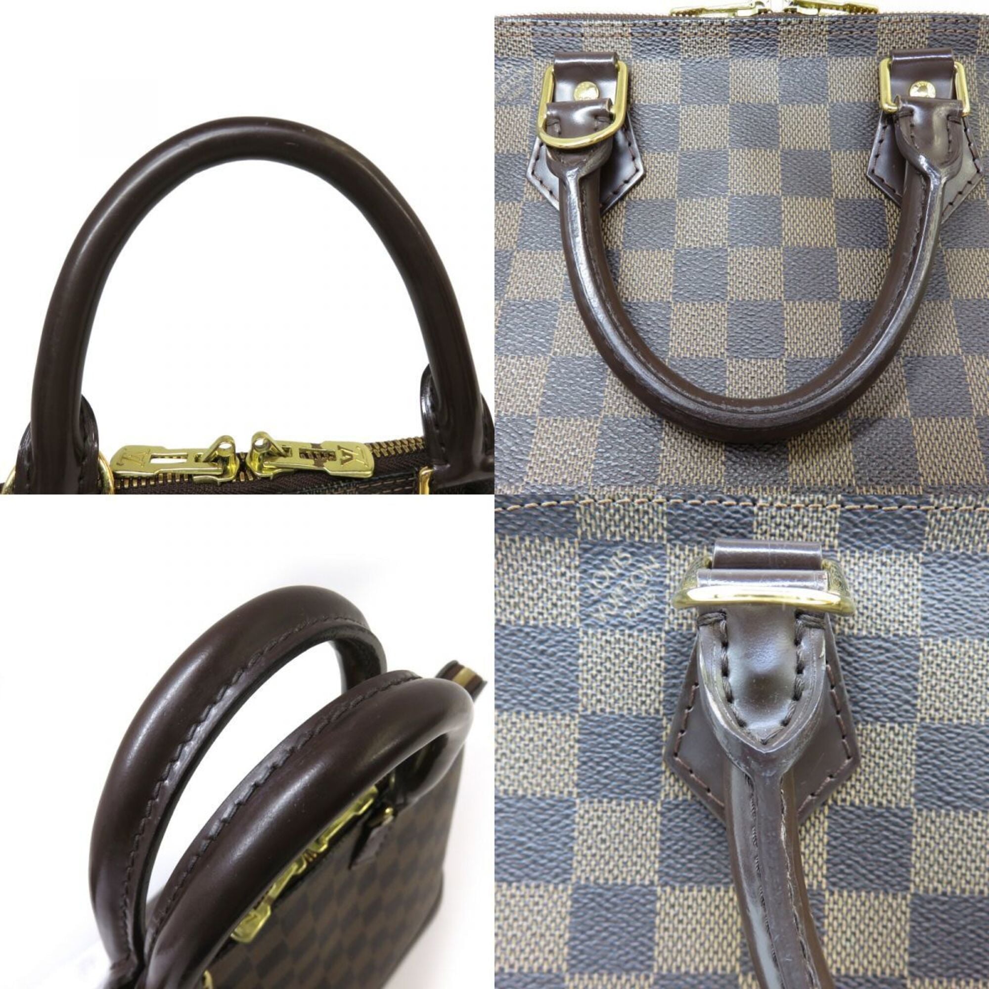 Louis Vuitton Ebene Handbag (Pre-Owned)