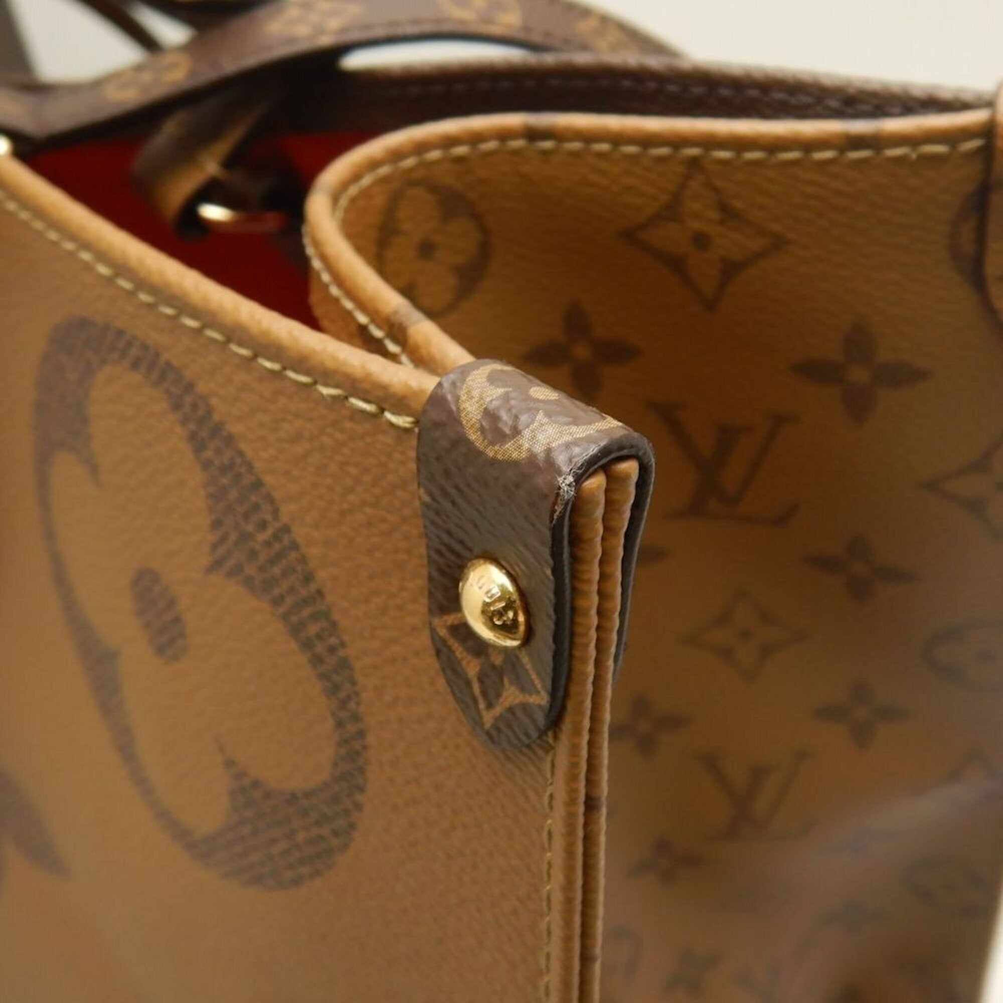 Louis Vuitton Brown Monogram Tote Bag (Pre-Owned)