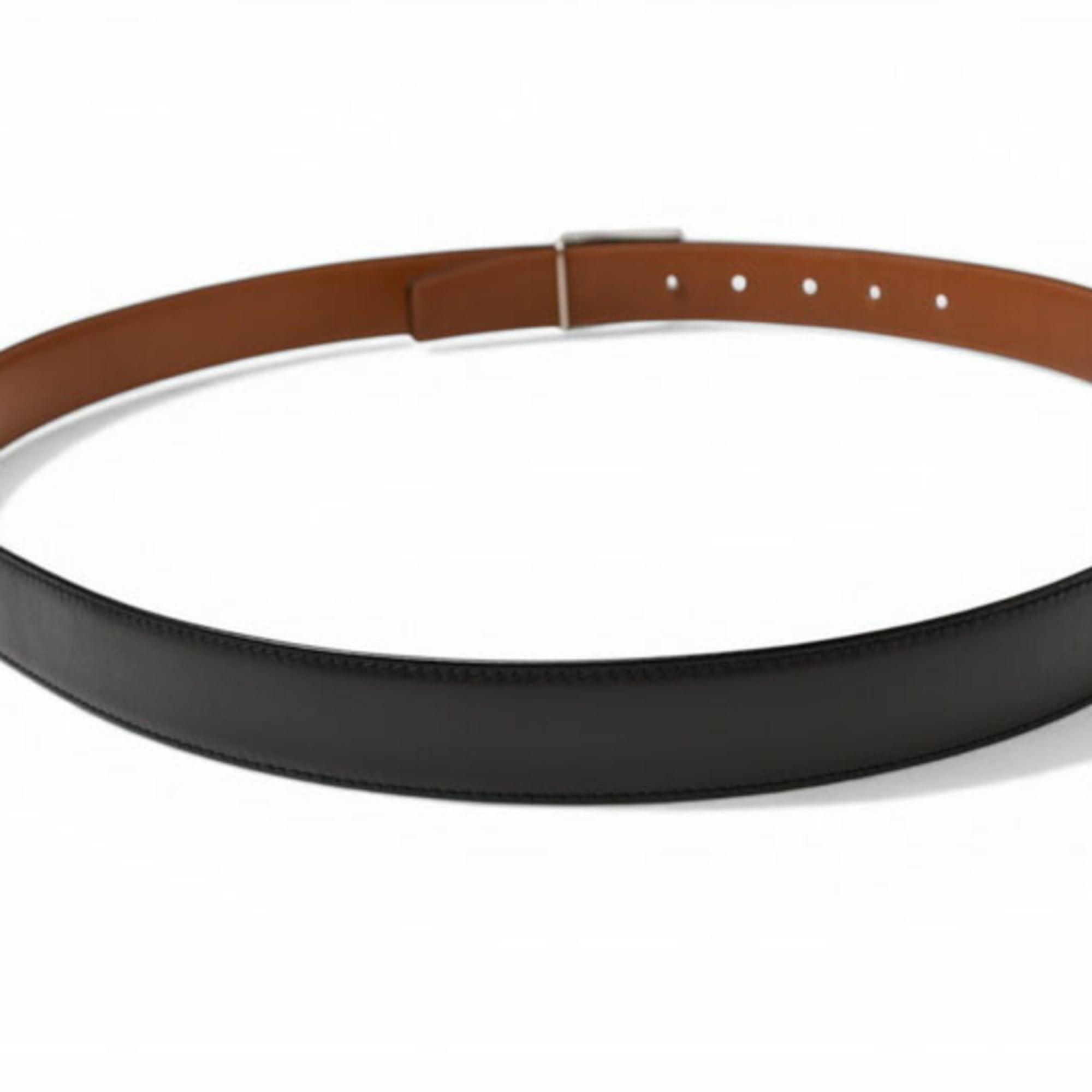Celine Black Brown Standard Belt (Pre-Owned)
