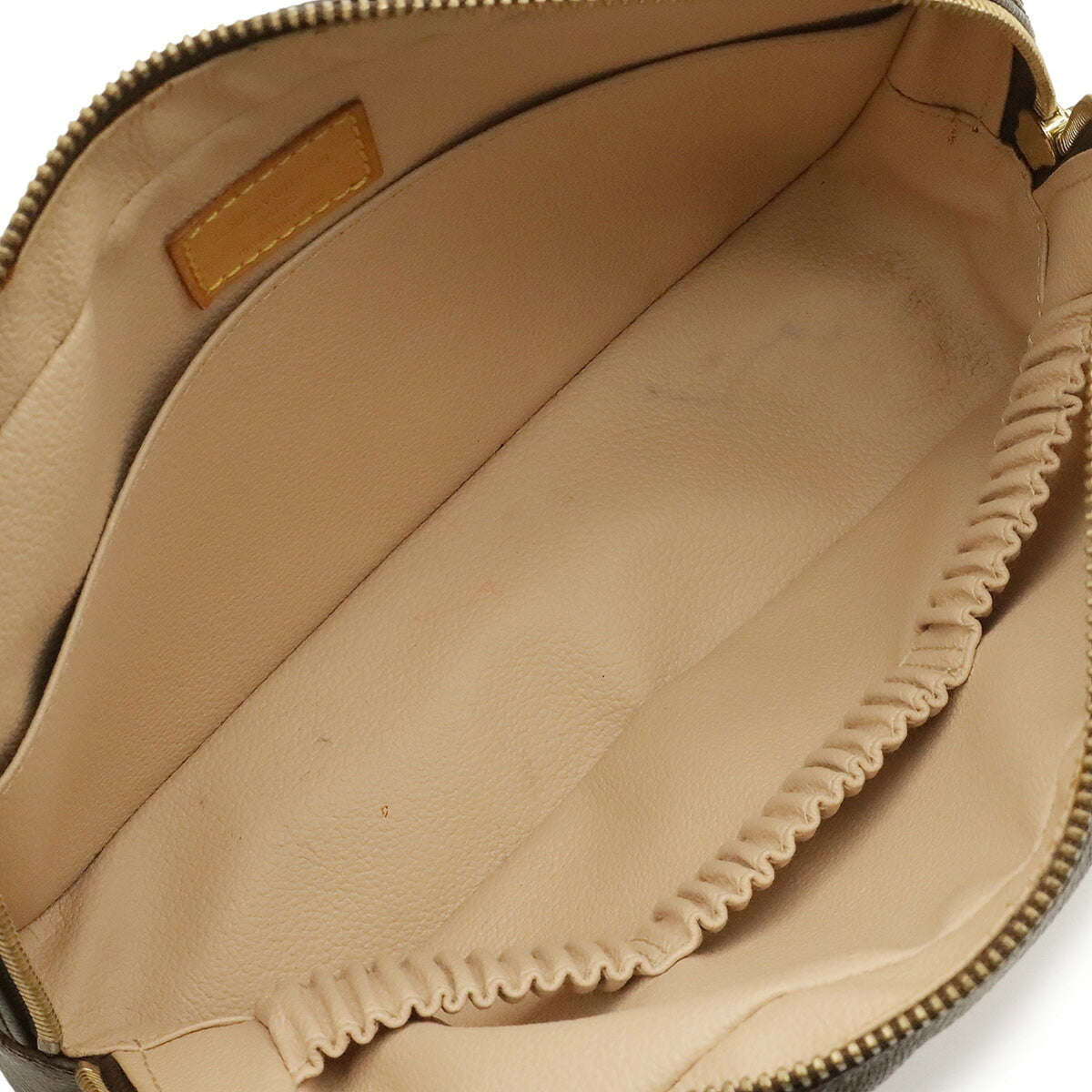 Louis Vuitton Brown Monogram Canvas Clutch Bag Pouch (Pre-Owned)