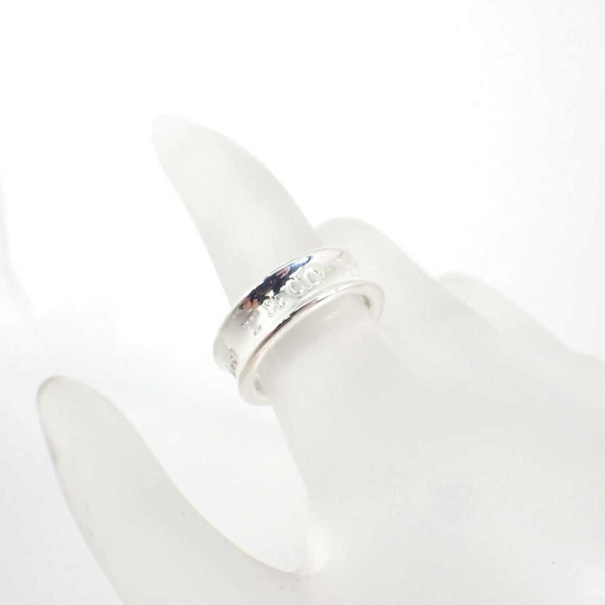 Tiffany Sterling Silver 925 Band Ring (Pre-Owned)