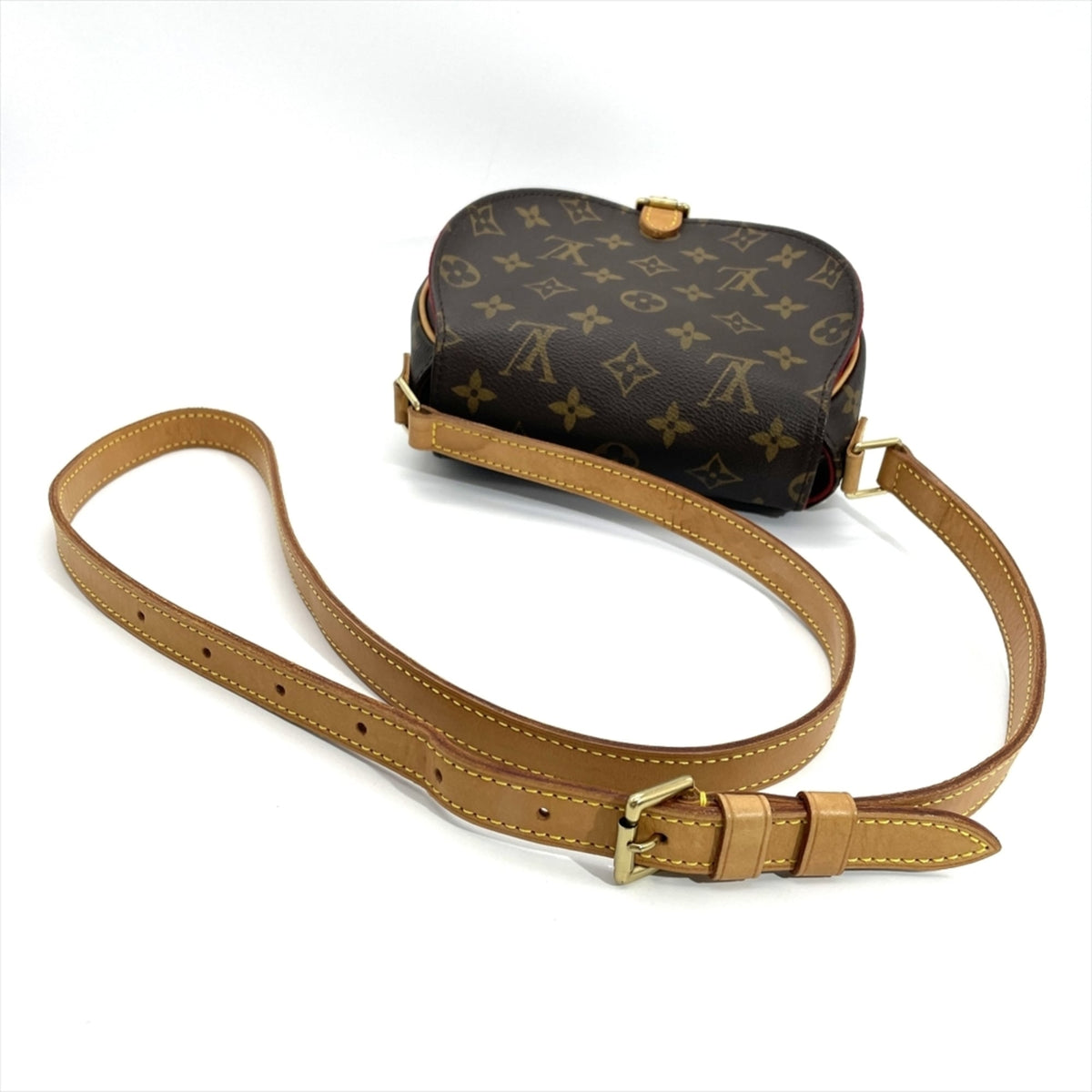 Louis Vuitton Brown Monogram Canvas Shoulder Bag (Pre-Owned)