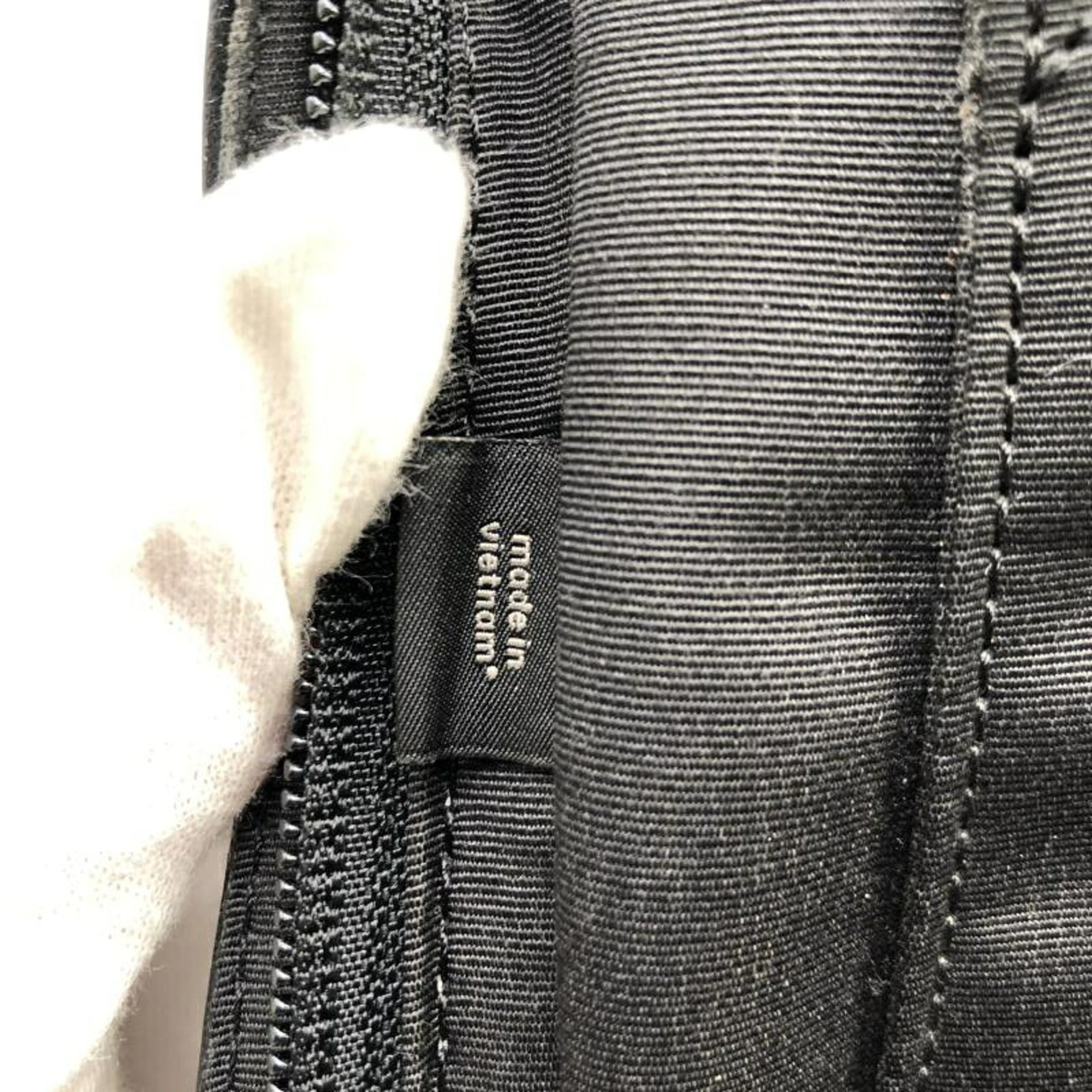 Coach Black Leather Fanny Pack Sling Bag (Pre-Owned)