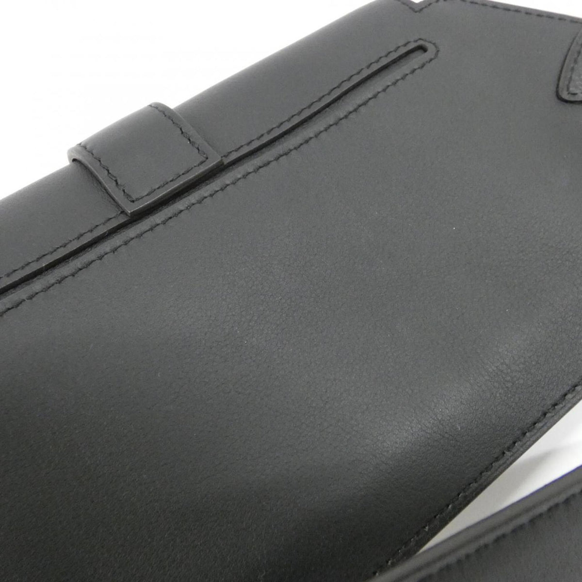 Hermes Black Swift Leather Fanny Pack (Pre-Owned)