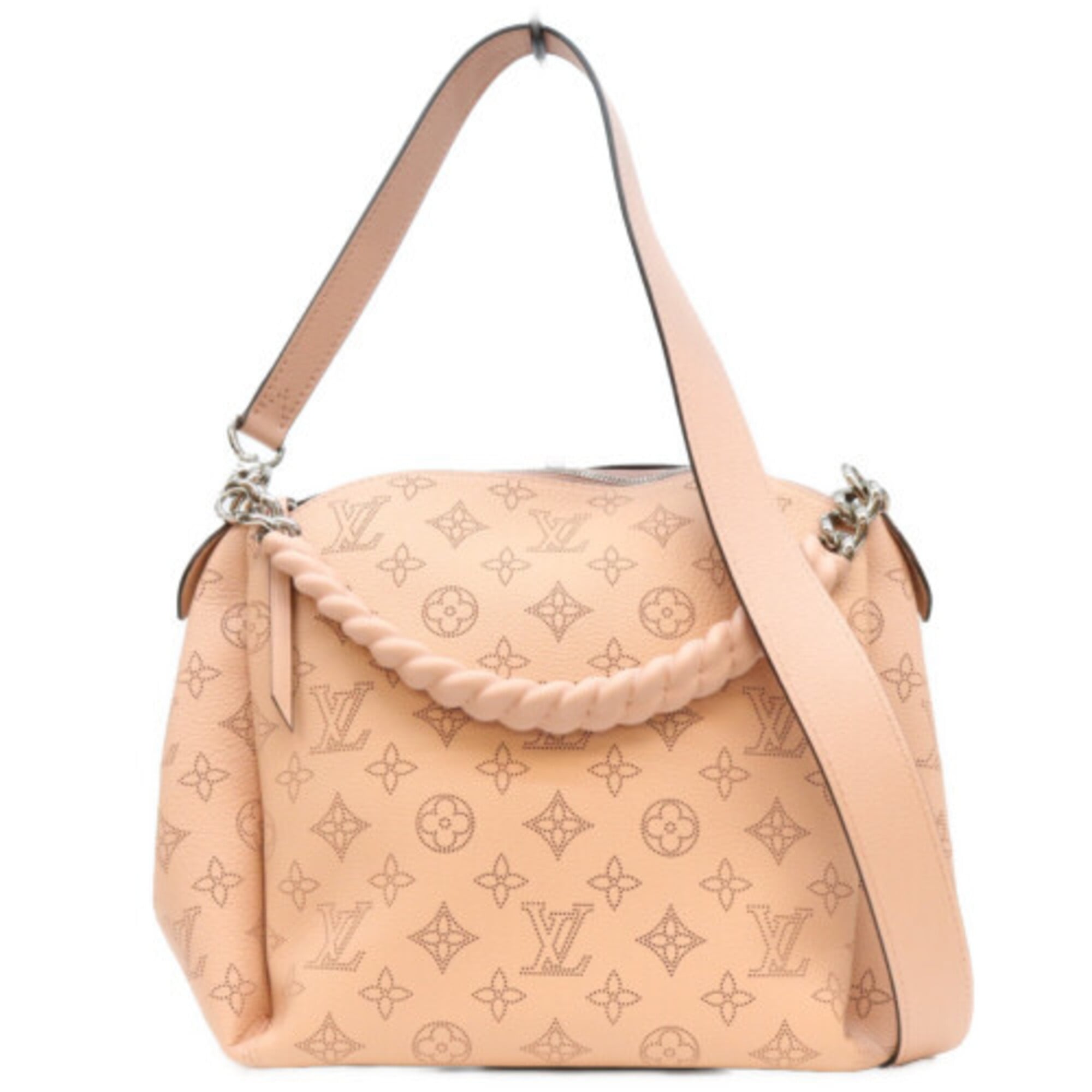 Louis Vuitton Magnolia Pink Mahina Leather Shoulder Bag (Pre-Owned)