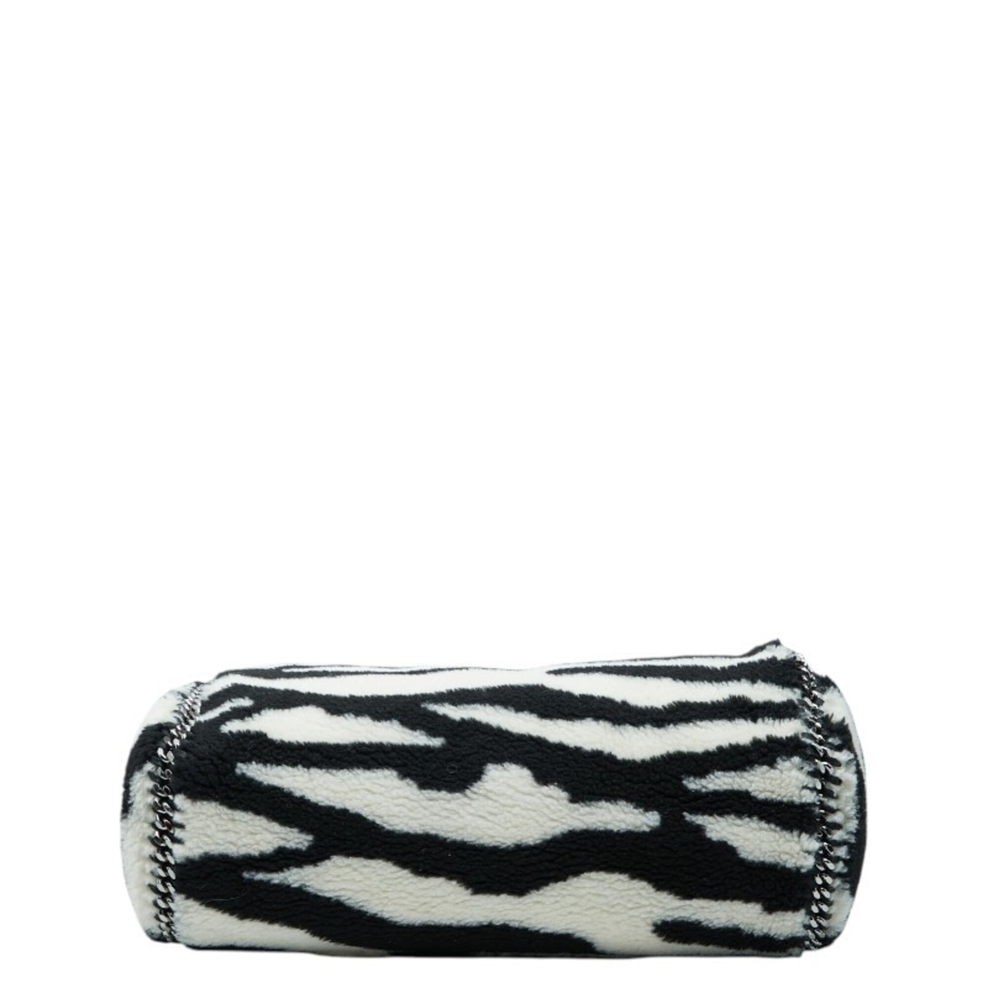 Stella Mccartney Black White Shoulder Bag Tote Bag (Pre-Owned)