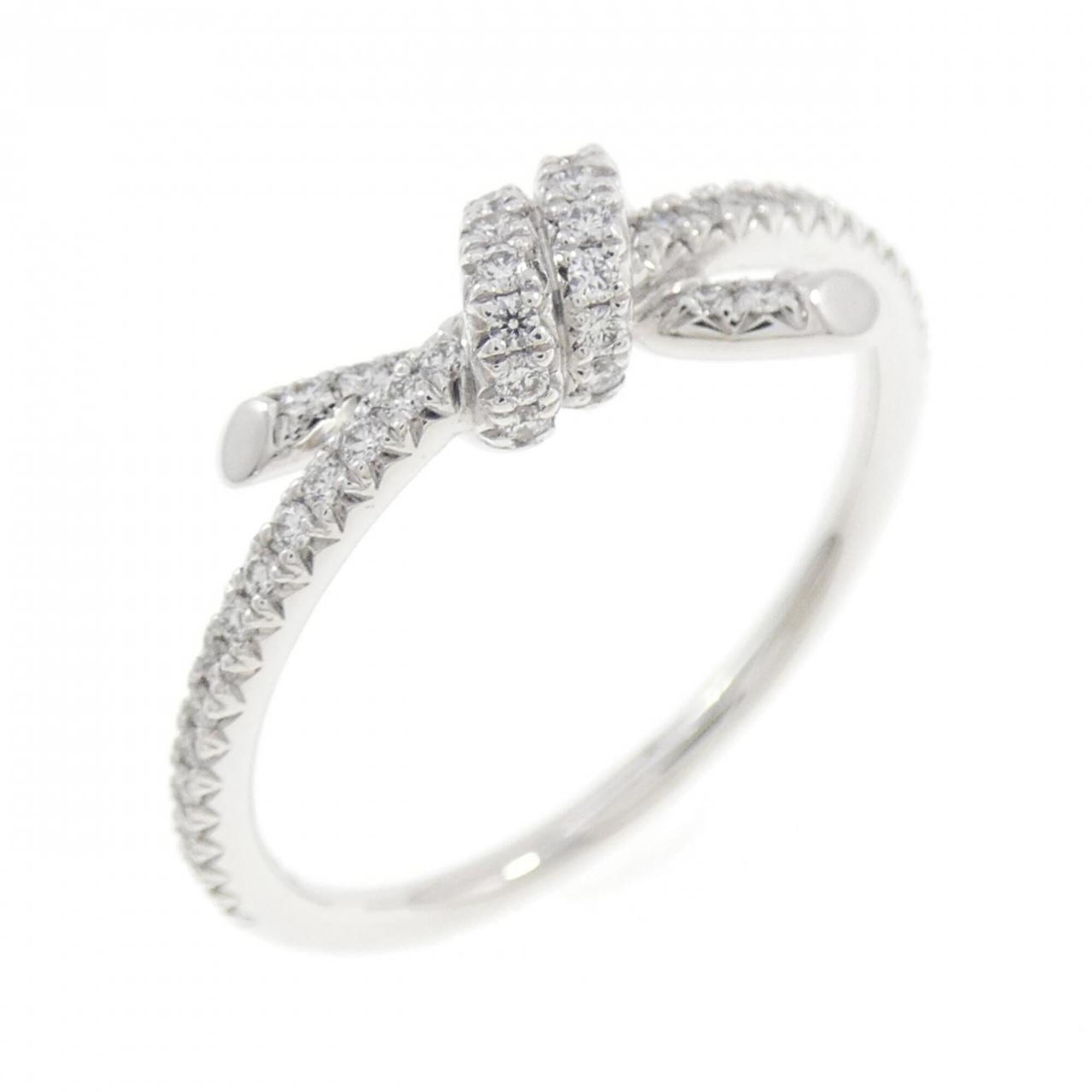Tiffany White Gold White Gold (18K) Band Ring (Pre-Owned)