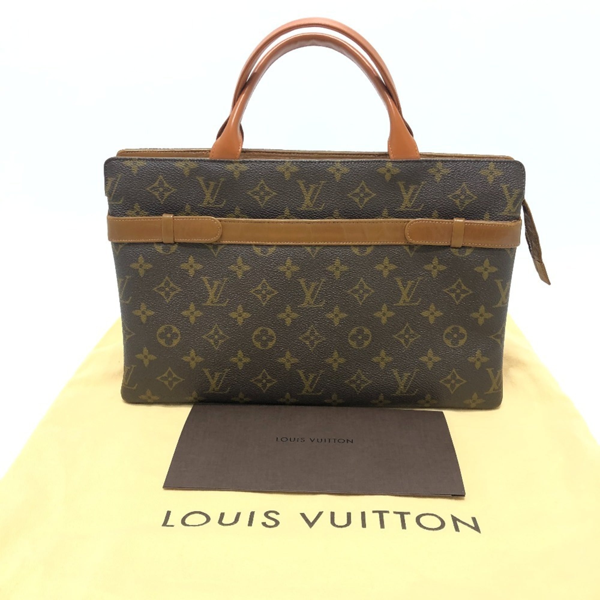 Louis Vuitton Brown Monogram Handbag (Pre-Owned)