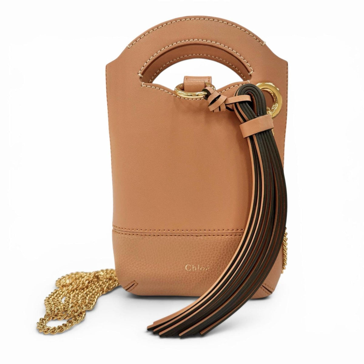Chloé Brown Leather Shoulder Bag (Pre-Owned)