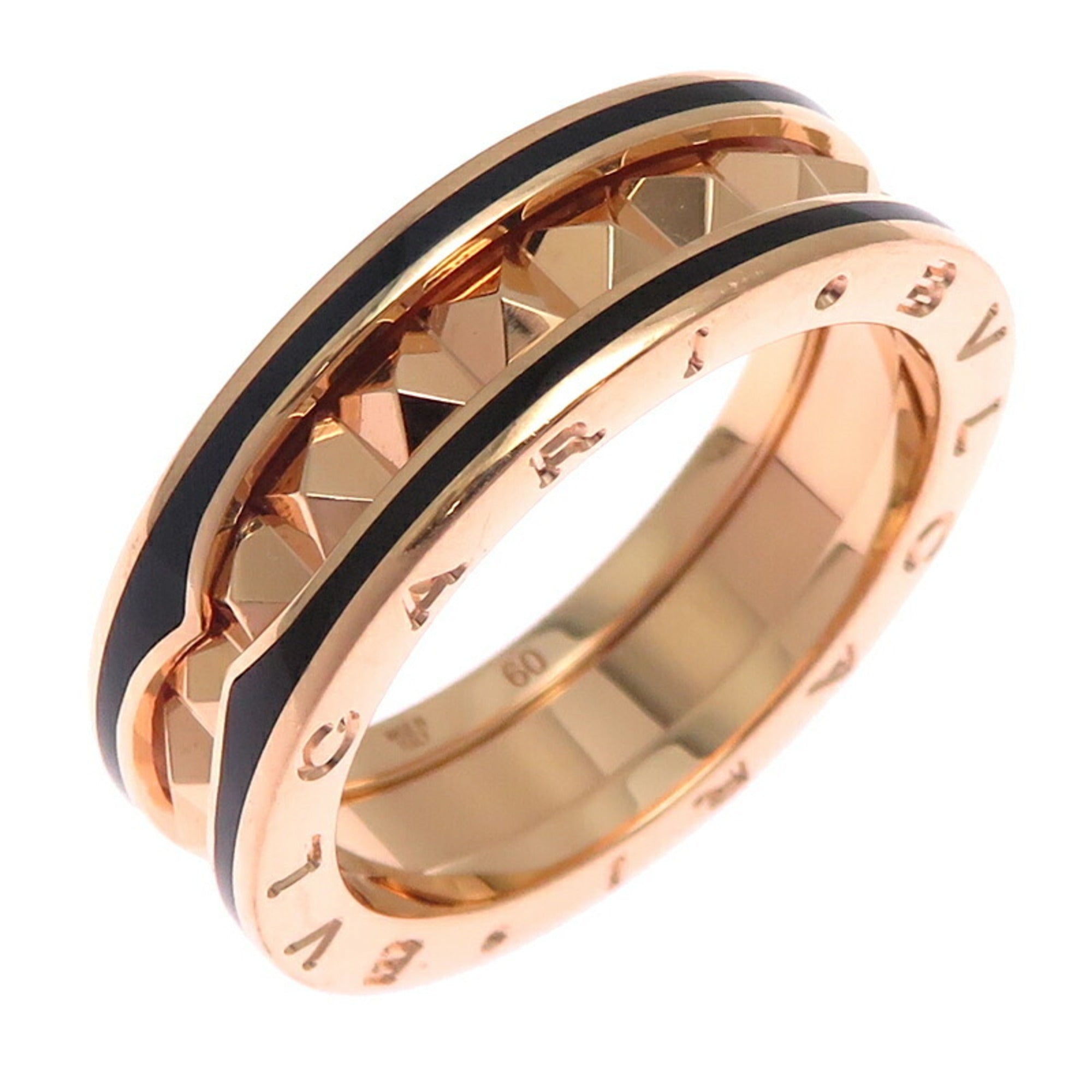 Bvlgari Pink Gold Pink Gold (18K) Band Ring (Pre-Owned)