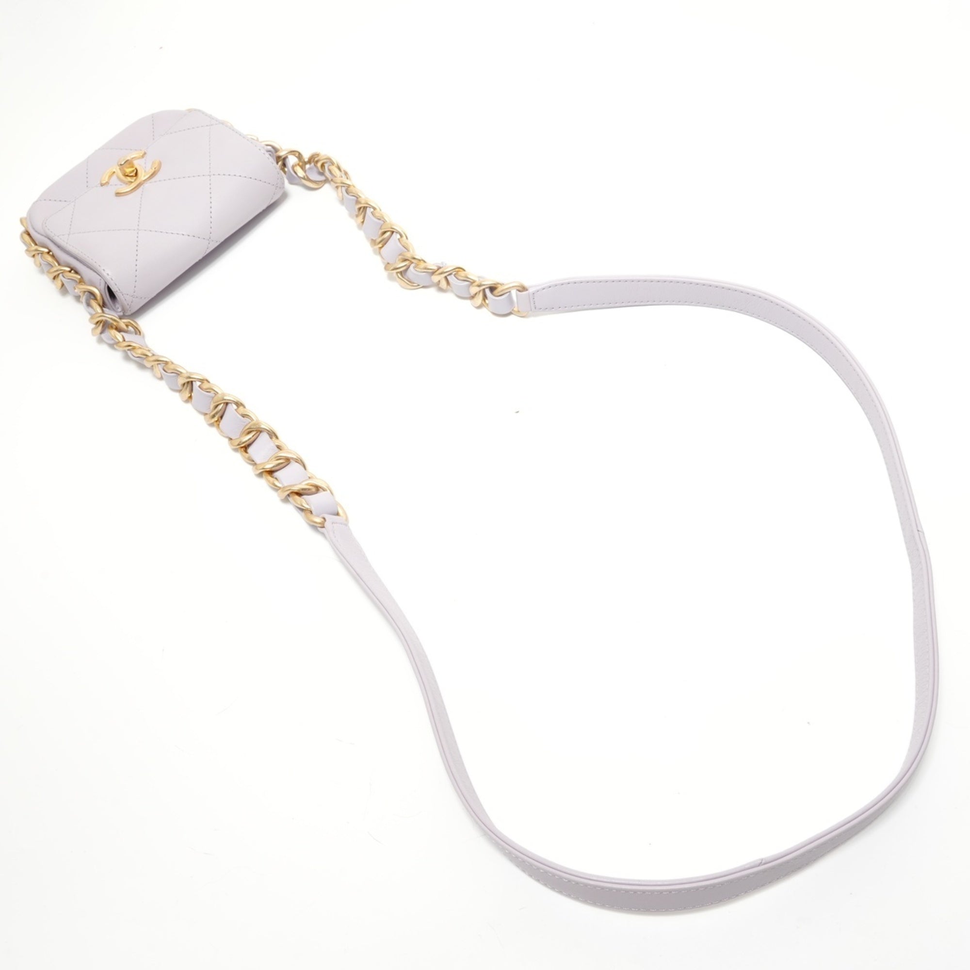 Chanel Purple Shoulder Bag (Pre-Owned)