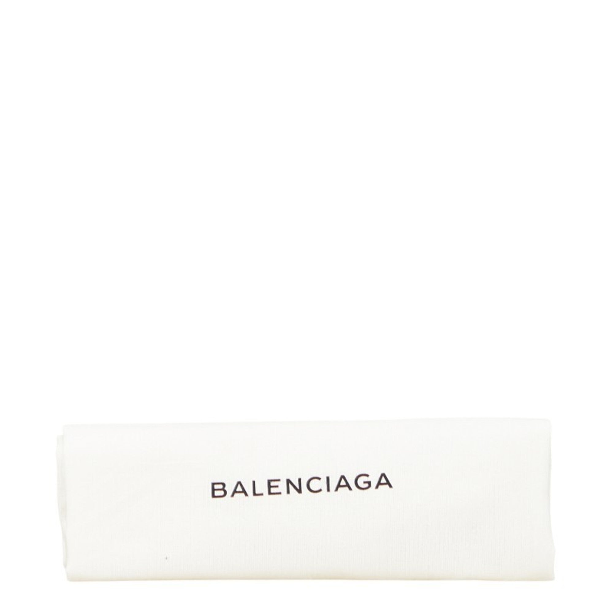 Balenciaga Black Canvas Leather Clutch Bag (Pre-Owned)