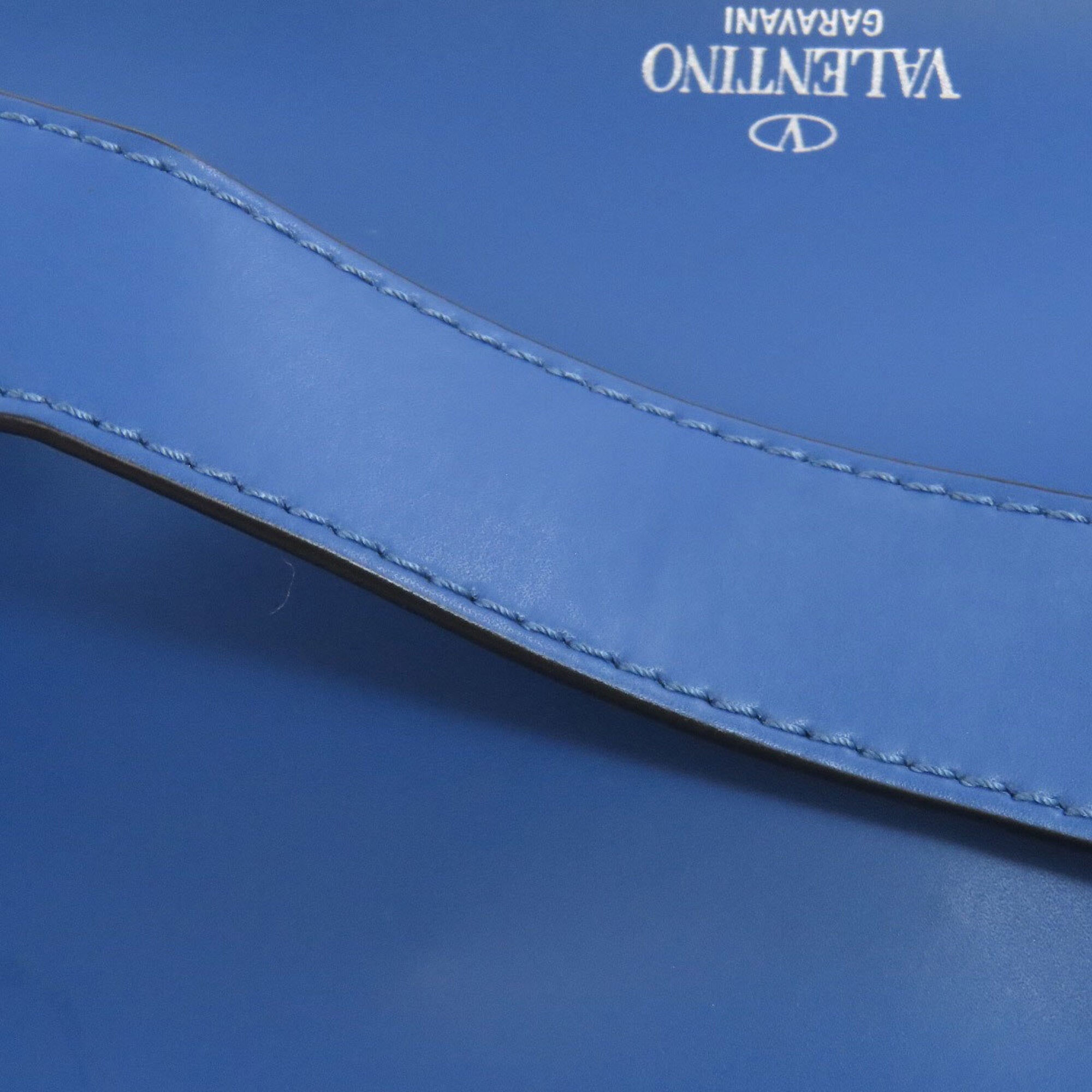 Valentino Blue Leather Sling Bag (Pre-Owned)