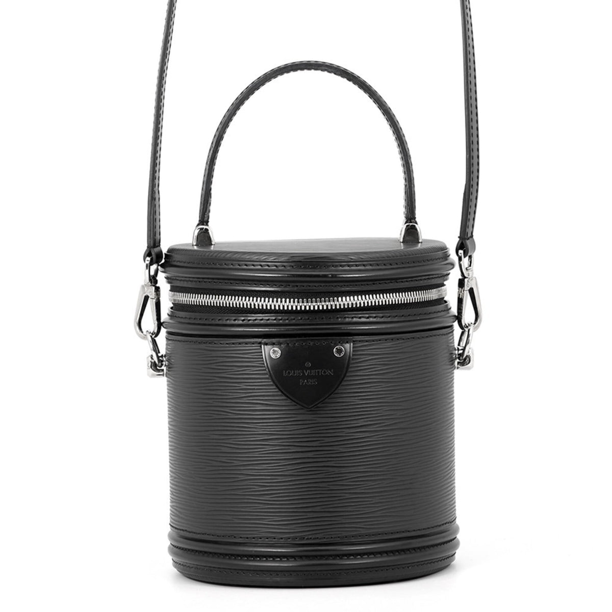 Louis Vuitton Epi Black Noir Epi Leather Handbag Shoulder Bag (Pre-Owned)