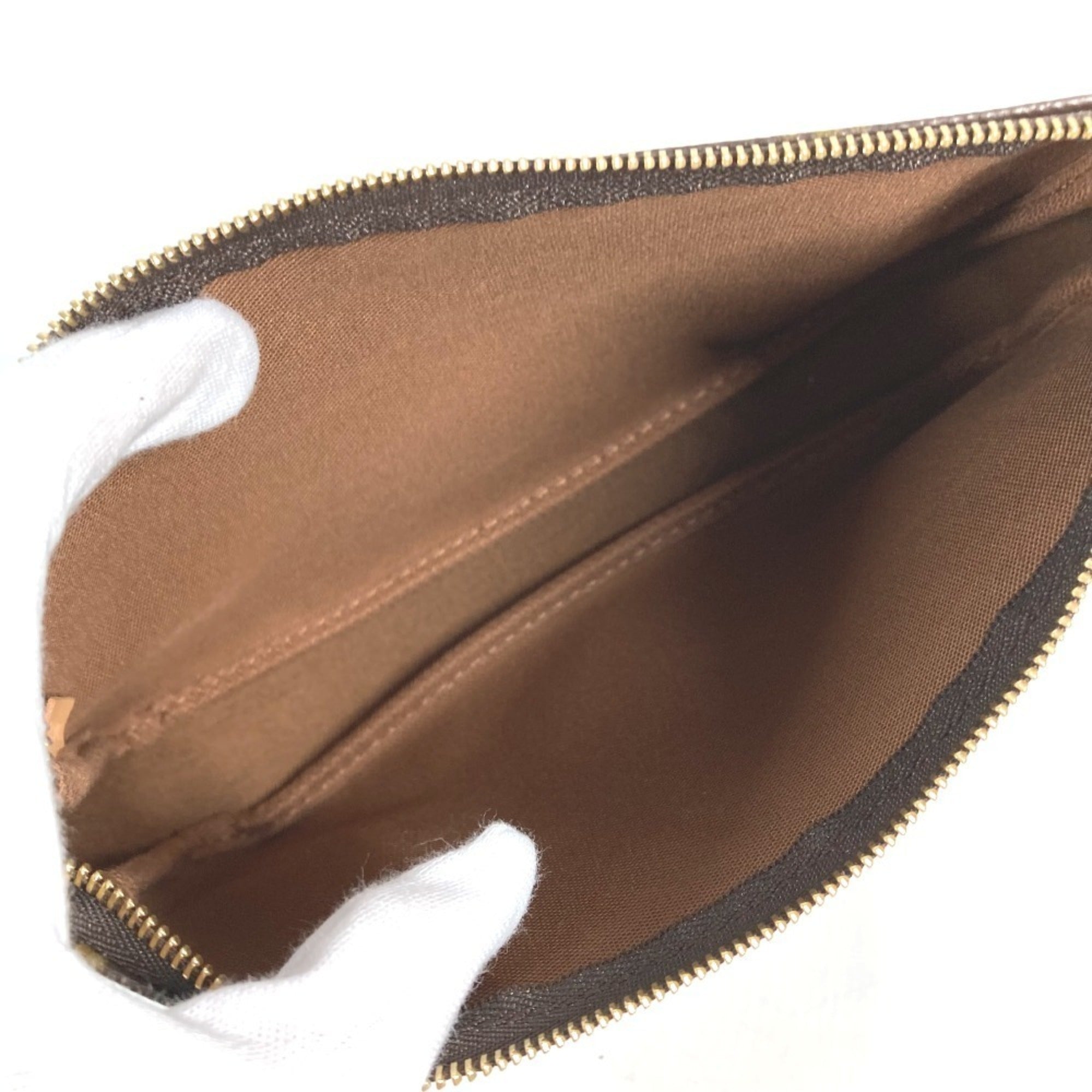Louis Vuitton Brown Monogram Panda Monogram Handbag Pouch Shoulder Bag (Pre-Owned)