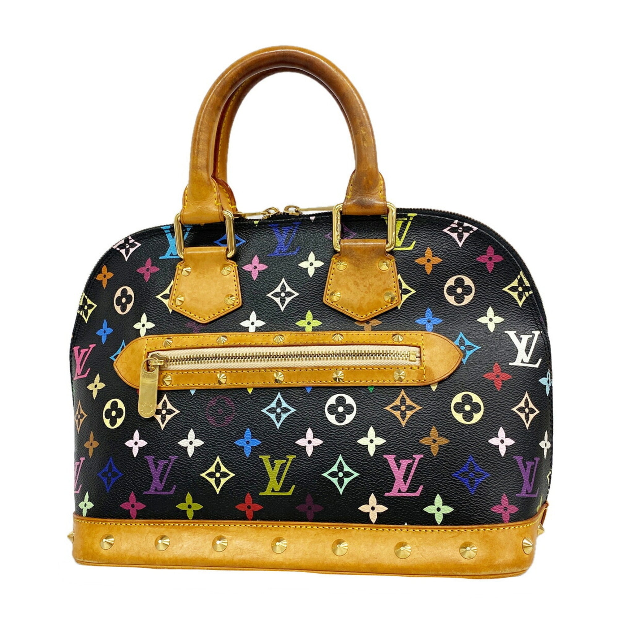 Louis Vuitton Noir Handbag (Pre-Owned)