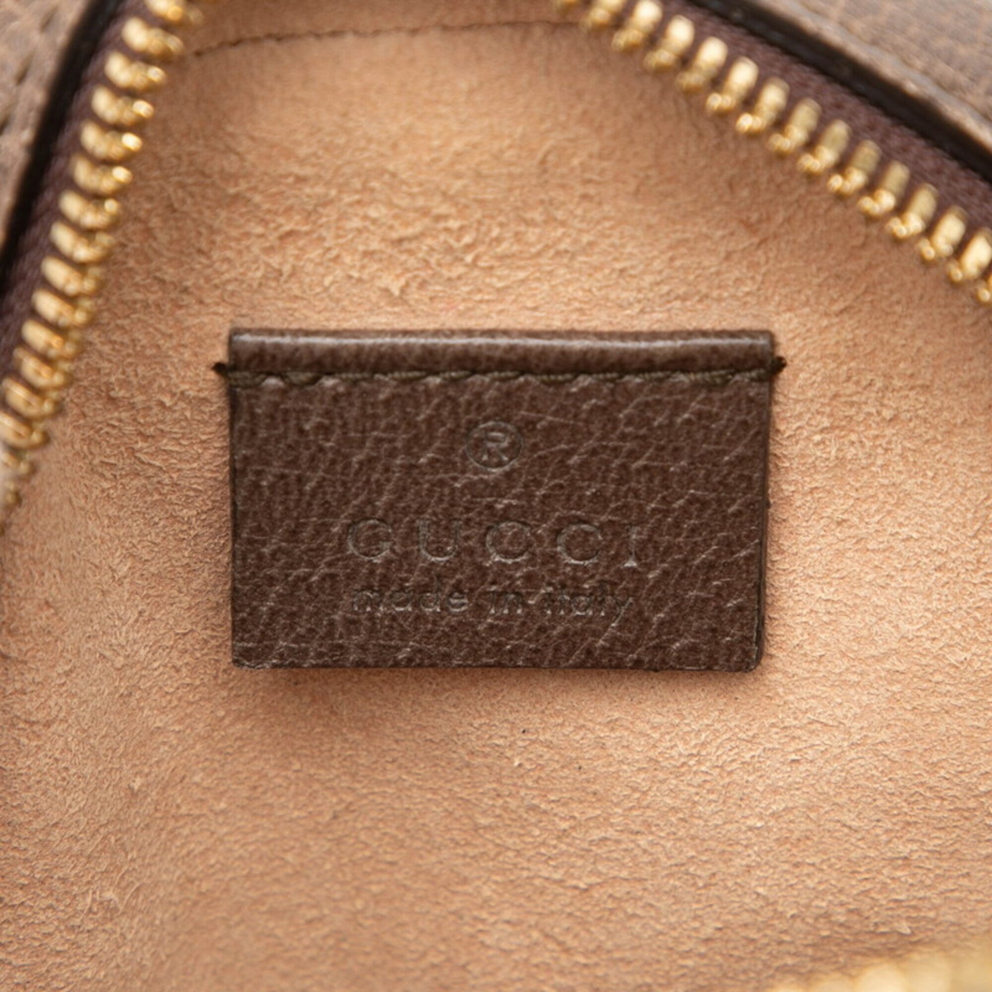 Gucci Beige Brown Pvc Leather Shoulder Bag (Pre-Owned)