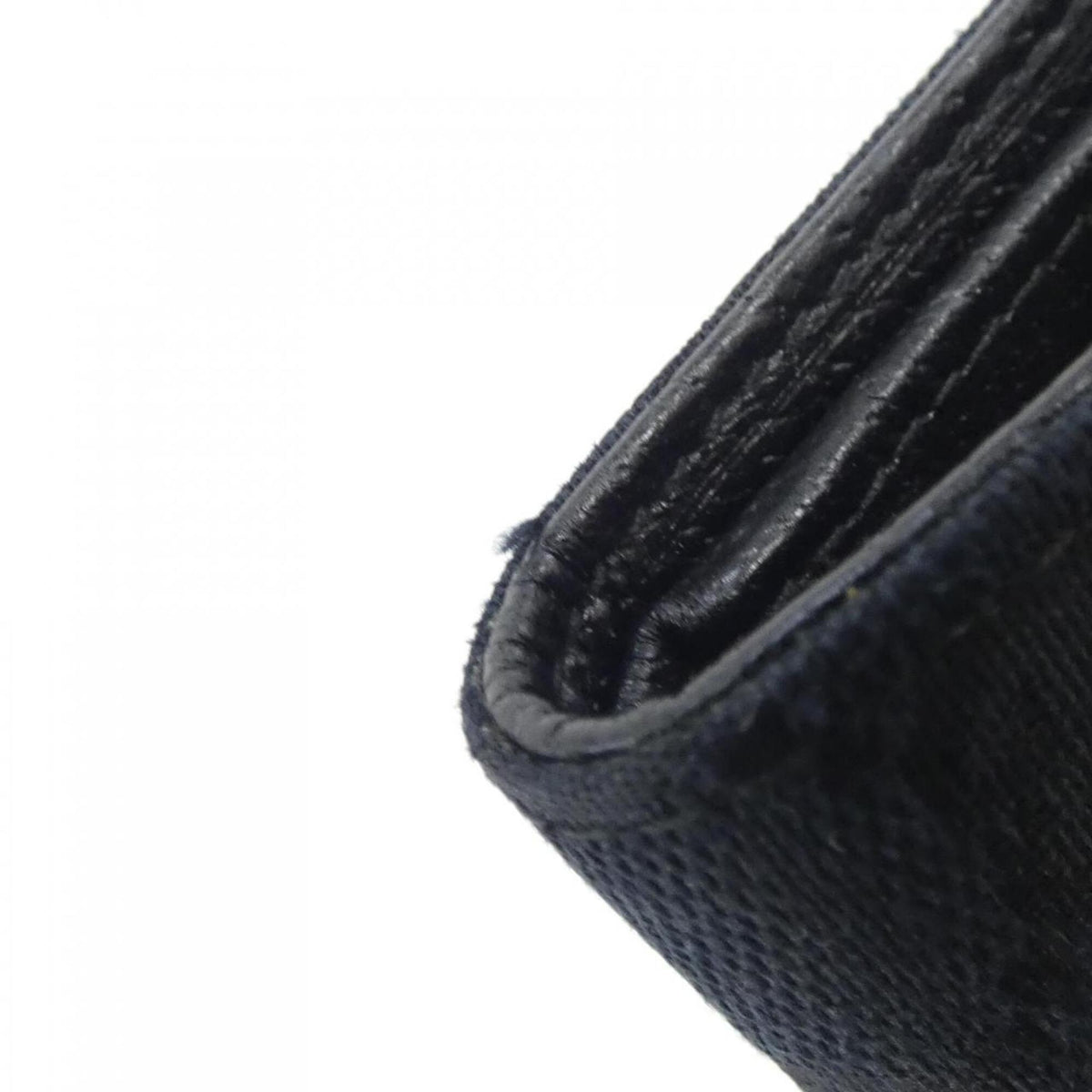 Gucci Black Gg Canvas Wallet (Tri-Fold) (Pre-Owned)