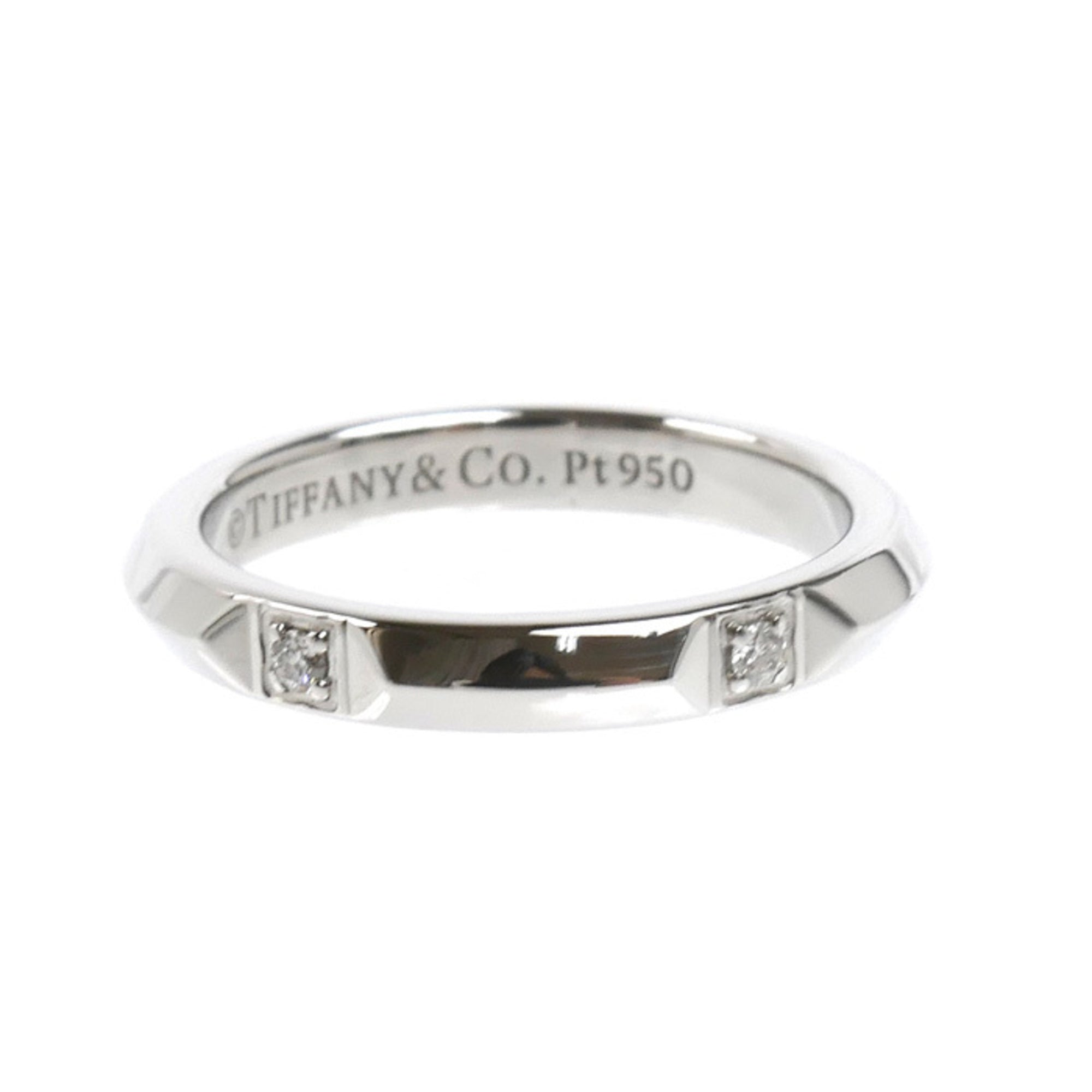 Tiffany Platinum 950 Band Ring (Pre-Owned)