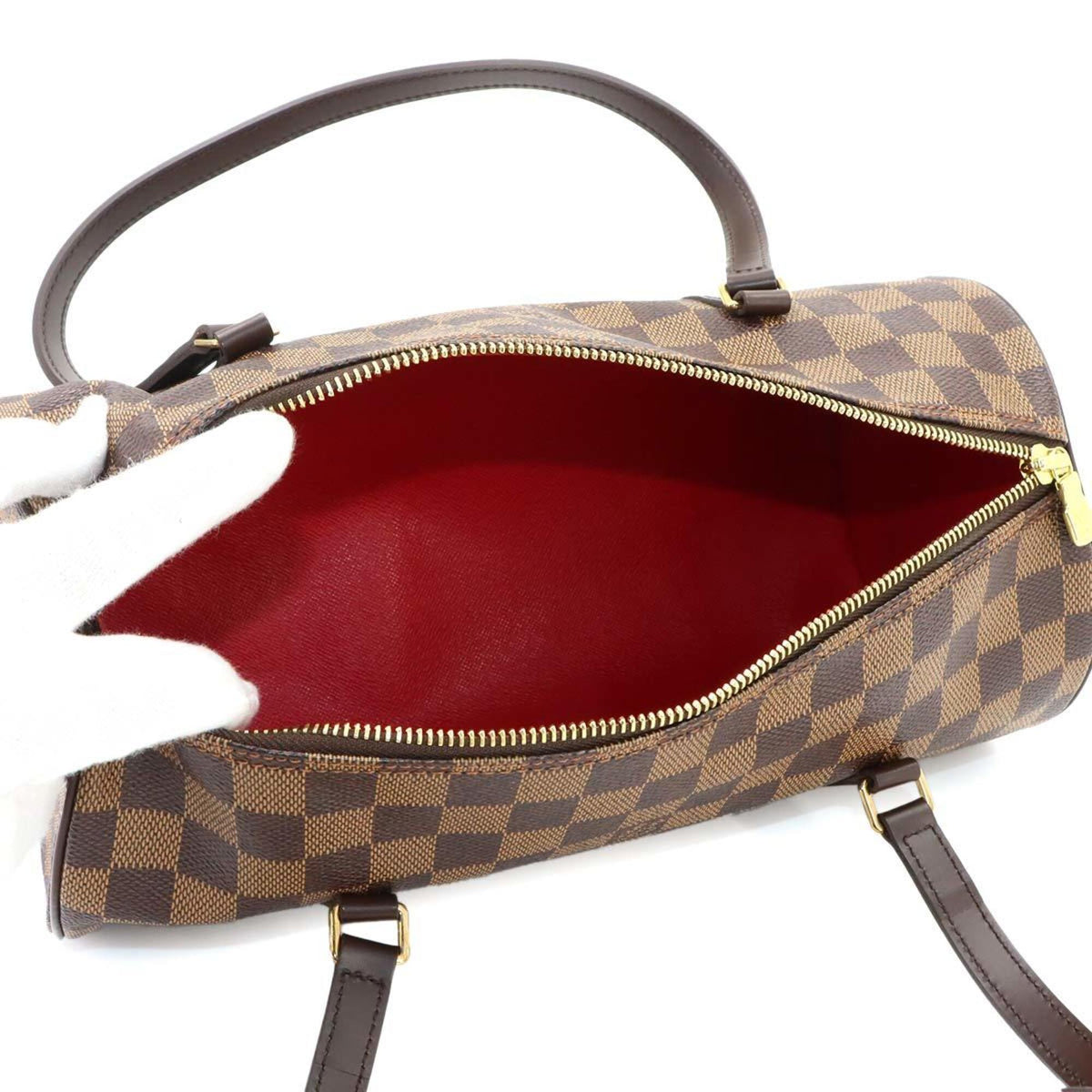 Louis Vuitton Brown Damier Canvas Ebene Damier Canvas Handbag (Pre-Owned)